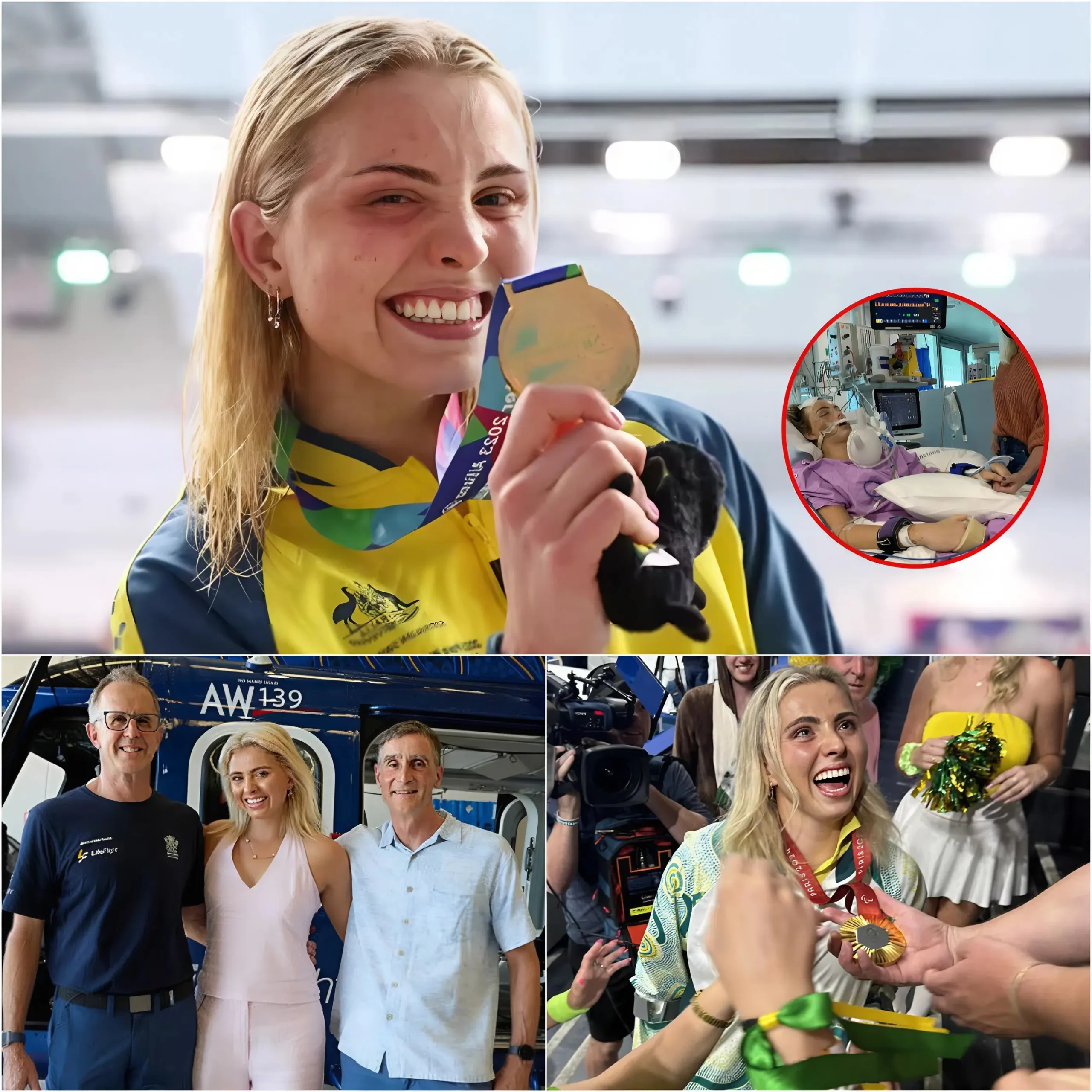 Cover Image for “I feel like I won’t make it through this.” Australian swimming champion Alexa Leary left fans in complete shock when she revealed what she went through after nearly “losing” her life in a h0rrific accident.