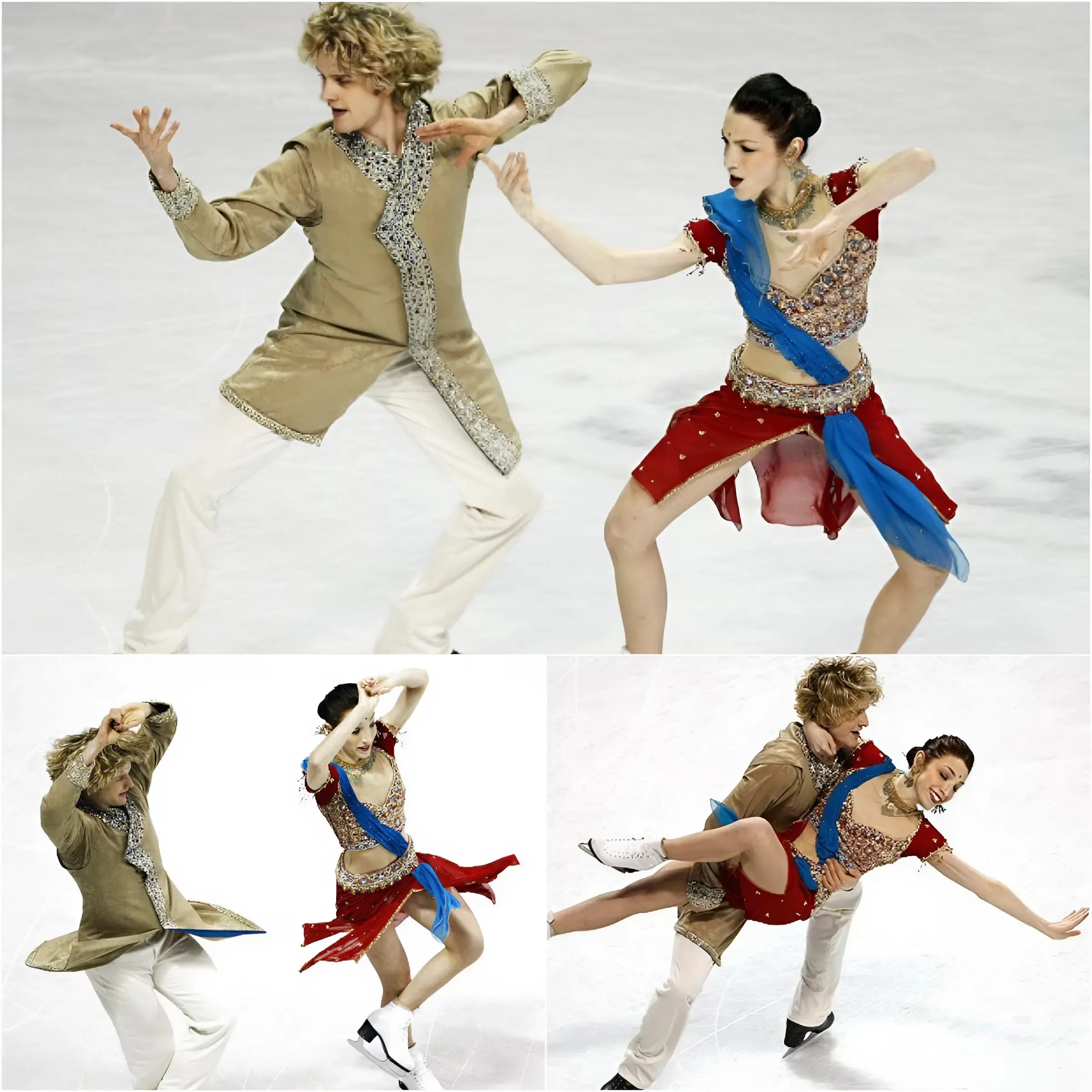 Cover Image for “THE ICE TURNED INTO A BOLLYWOOD STAGE… AND EVERYTHING CHANGED.” When Meryl Davis and Charlie White stepped onto the ice in Sochi, it didn’t feel like a typical Olympic routine—it felt like a full cinematic moment unfolding in real time.
