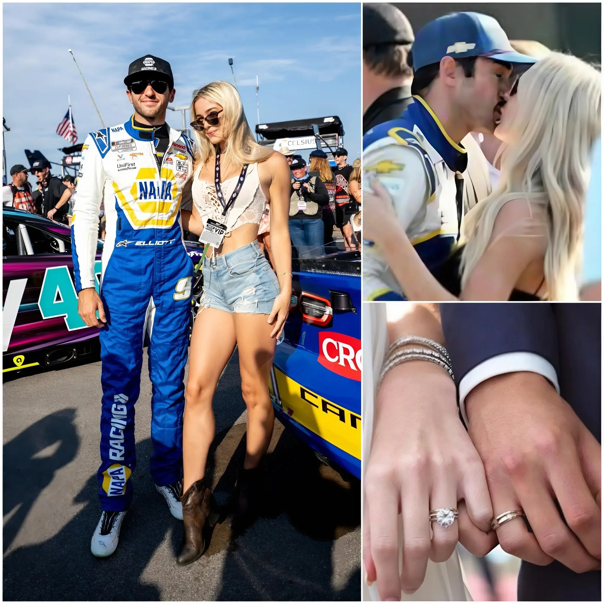 Cover Image for After Chase Elliott and Ashley Anderson publicly acknowledged their relationship, social media was flooded with diverse reactions over the two’s age difference. Does love know no age, or is this a debatable topic? What do you think about this relationship? Comment now!