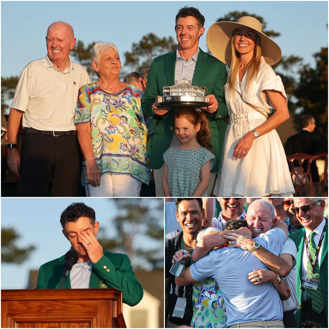 Cover Image for 😢❤️HEARTWARMING: Rory McIlroy donates half of his 2026 Masters prize money to fulfill his parents’ lifelong dream.