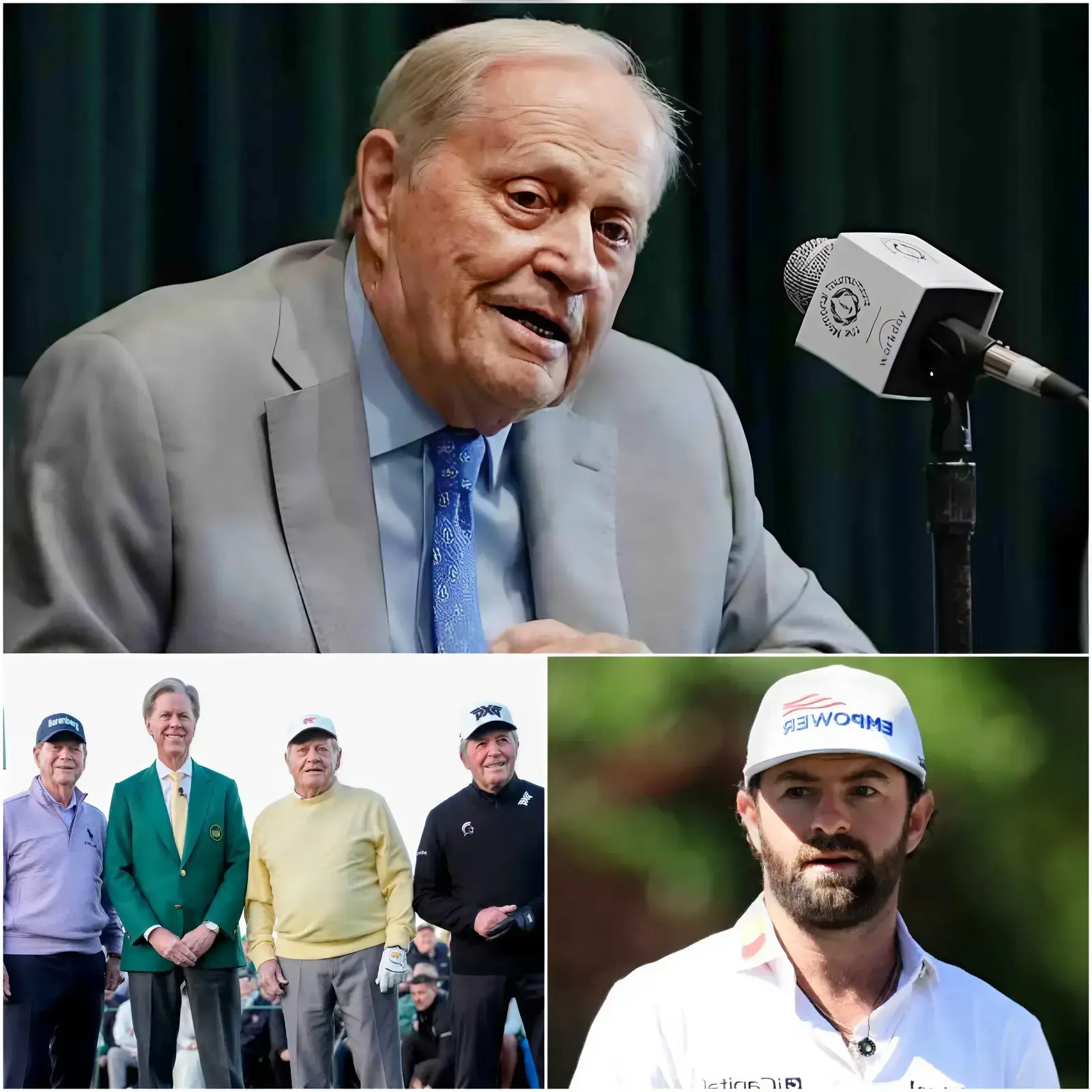 Cover Image for 🔥😱 At Age 86, Jack Nicklaus Stuns the Golf World: “I Will No Longer Support The Masters. It’s Outrageous To Let A ‘Clown’ Turn The Masters Into A Joke” — Legendary Champion Unleashes Furious Attack on Cameron Young…👇👇