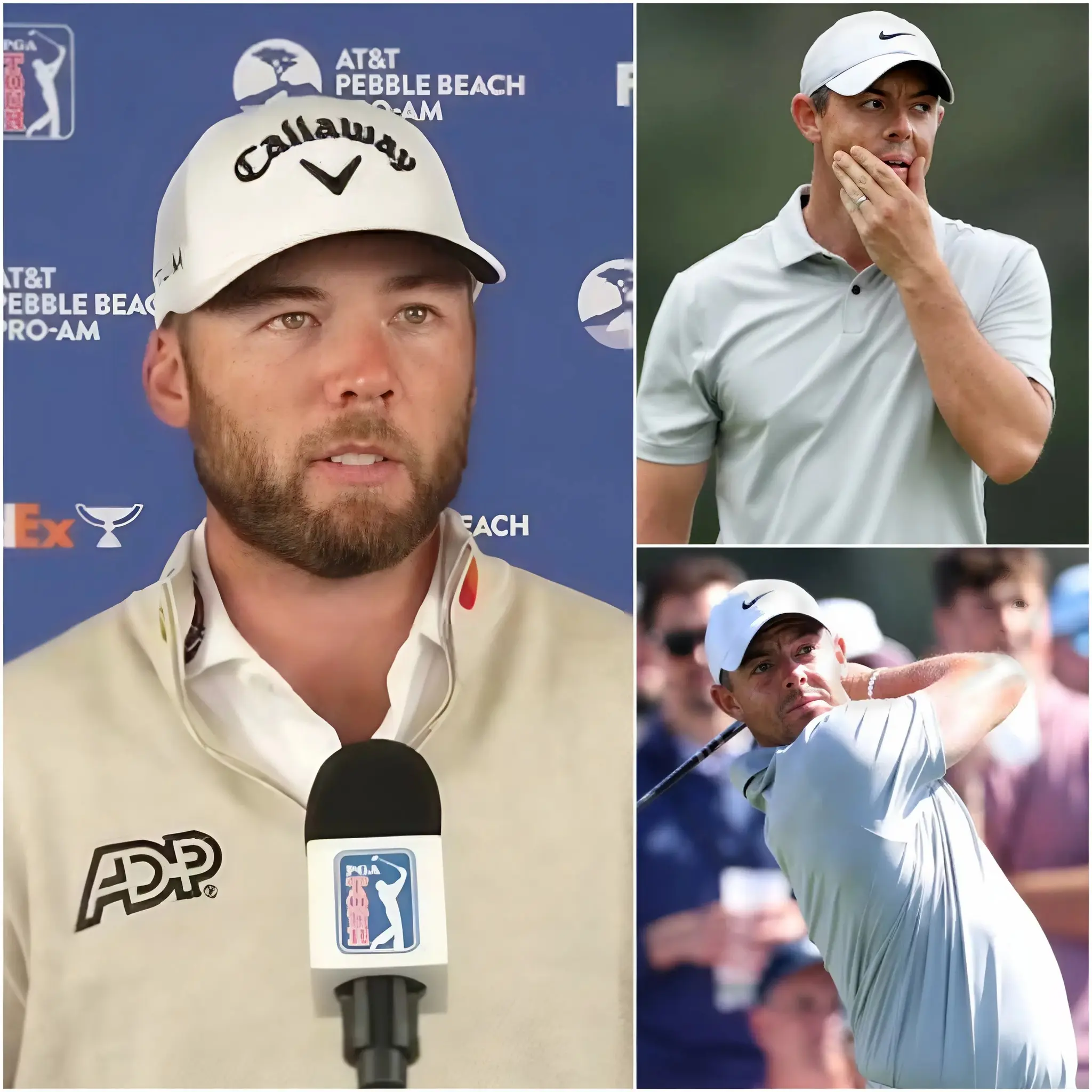 Cover Image for 🚨 “IF THEY WANT Rory McIlroy TO WIN AT ALL COSTS, THEN JUST HAND HIM THE TROPHY AND STOP THIS CIRCUS,” — Sam Burns sparked massive controversy after accusing officials at The Masters 2026 of clear favoritism.