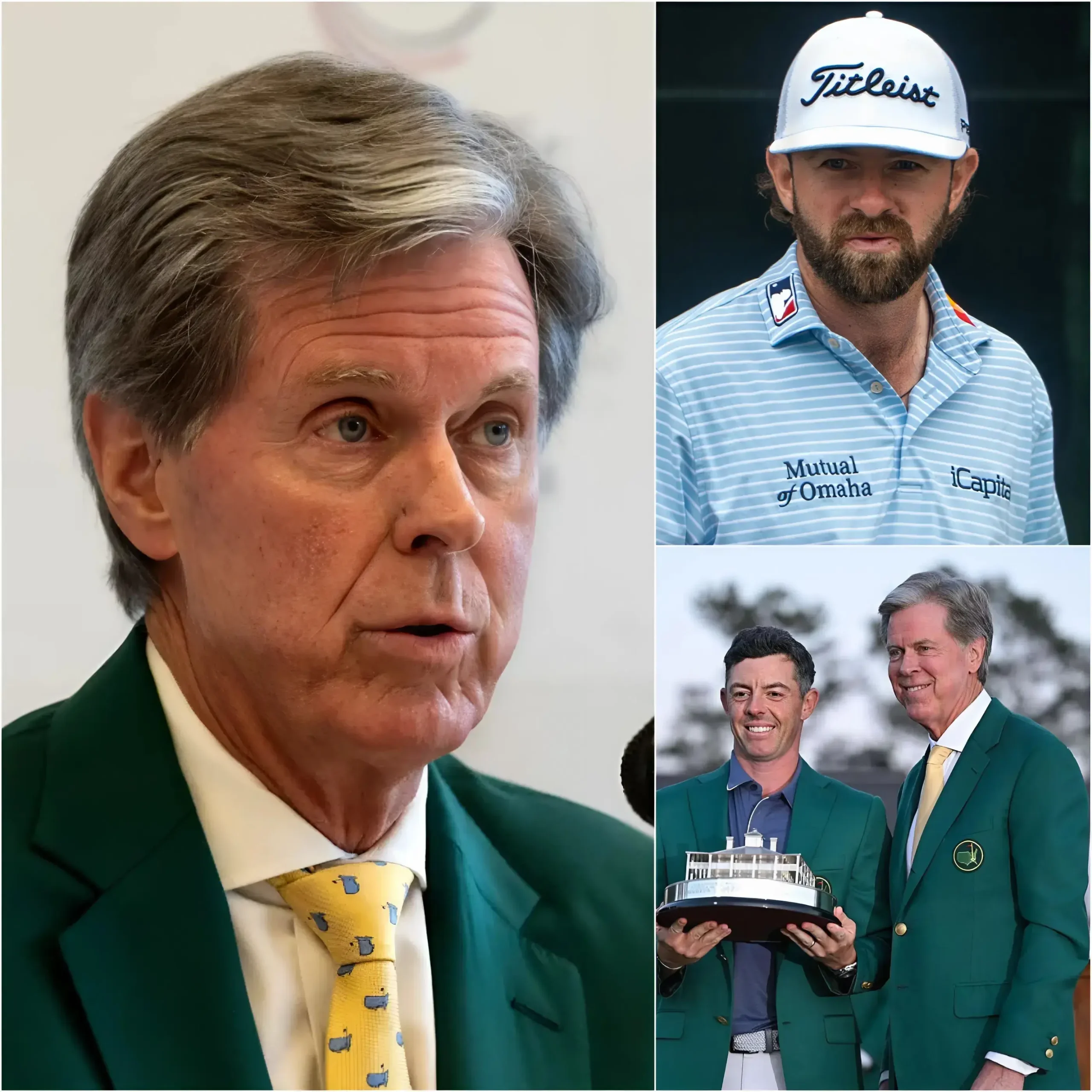 Cover Image for 🚨 OFFICIAL UPDATE — JUST IN: The organizing committee of the Masters Tournament 2026 released its final decision after a full investigation into cheating allegations during the final round between Rory McIlroy and Cameron Young.