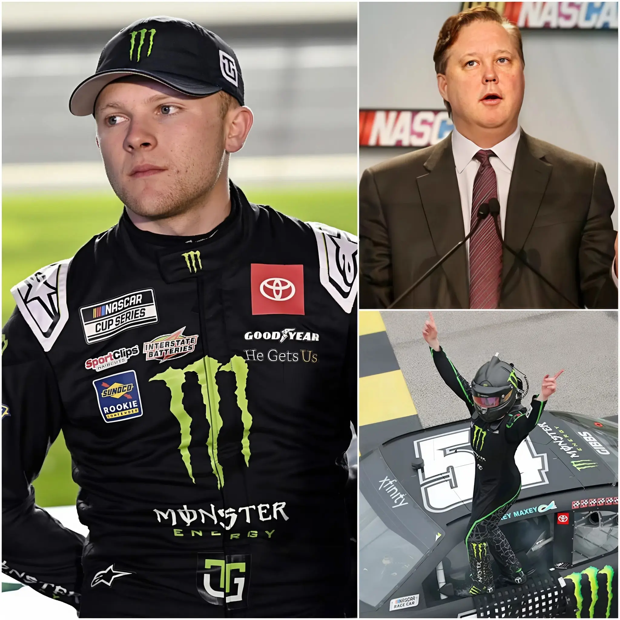 Cover Image for 🚨 LATEST UPDATE IN THE PAST 3 MINUTES: Ty Gibbs has been stripped of his first Cup Series victory after his car failed post-race technical inspection not once, but twice.