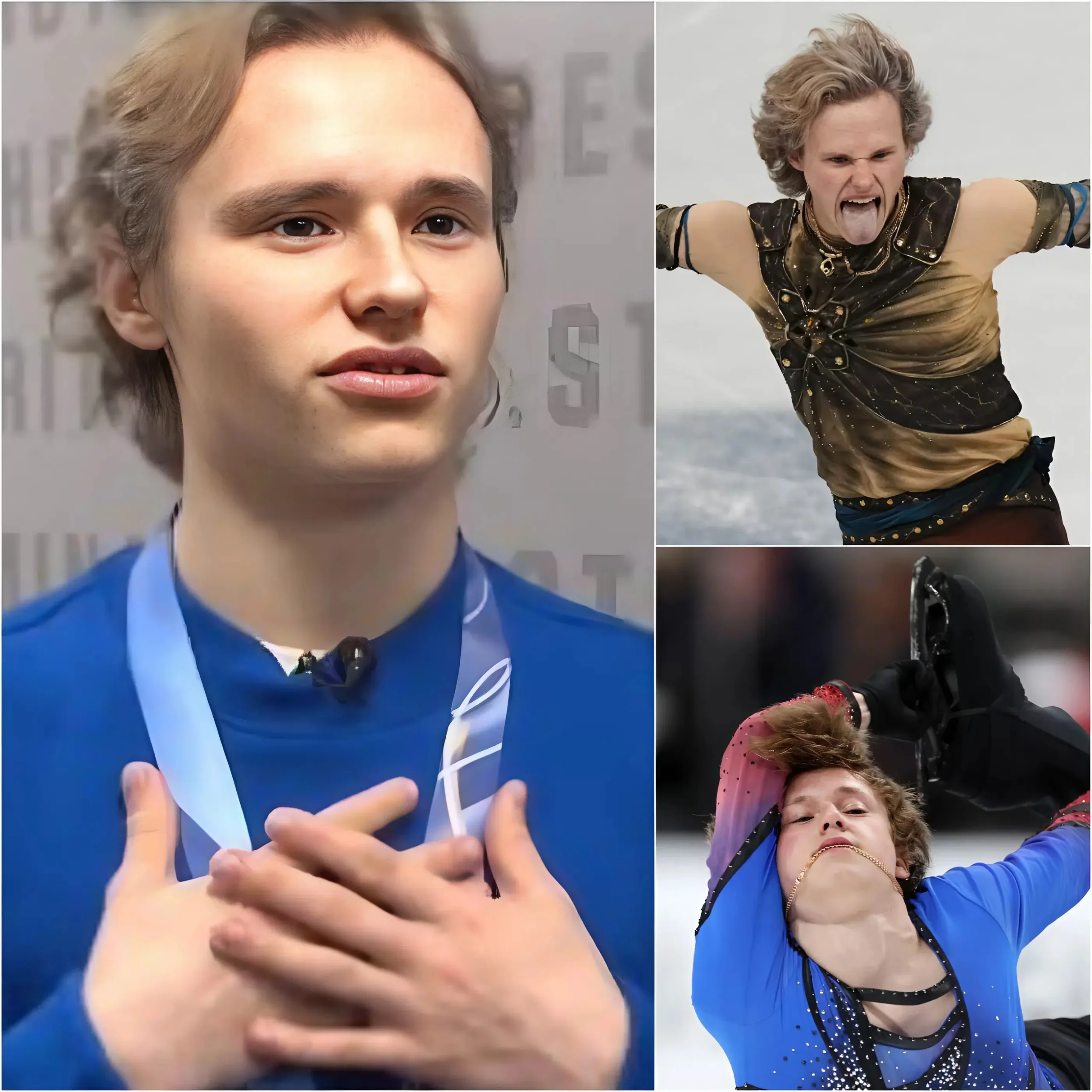 Cover Image for 🚨“I grew up here, fought here, and I want to end my career here, with my brothers.” — Ilia Malinin’s Emotional Declaration of Loyalty to U.S. Figure Skating Moves Fans Worldwide