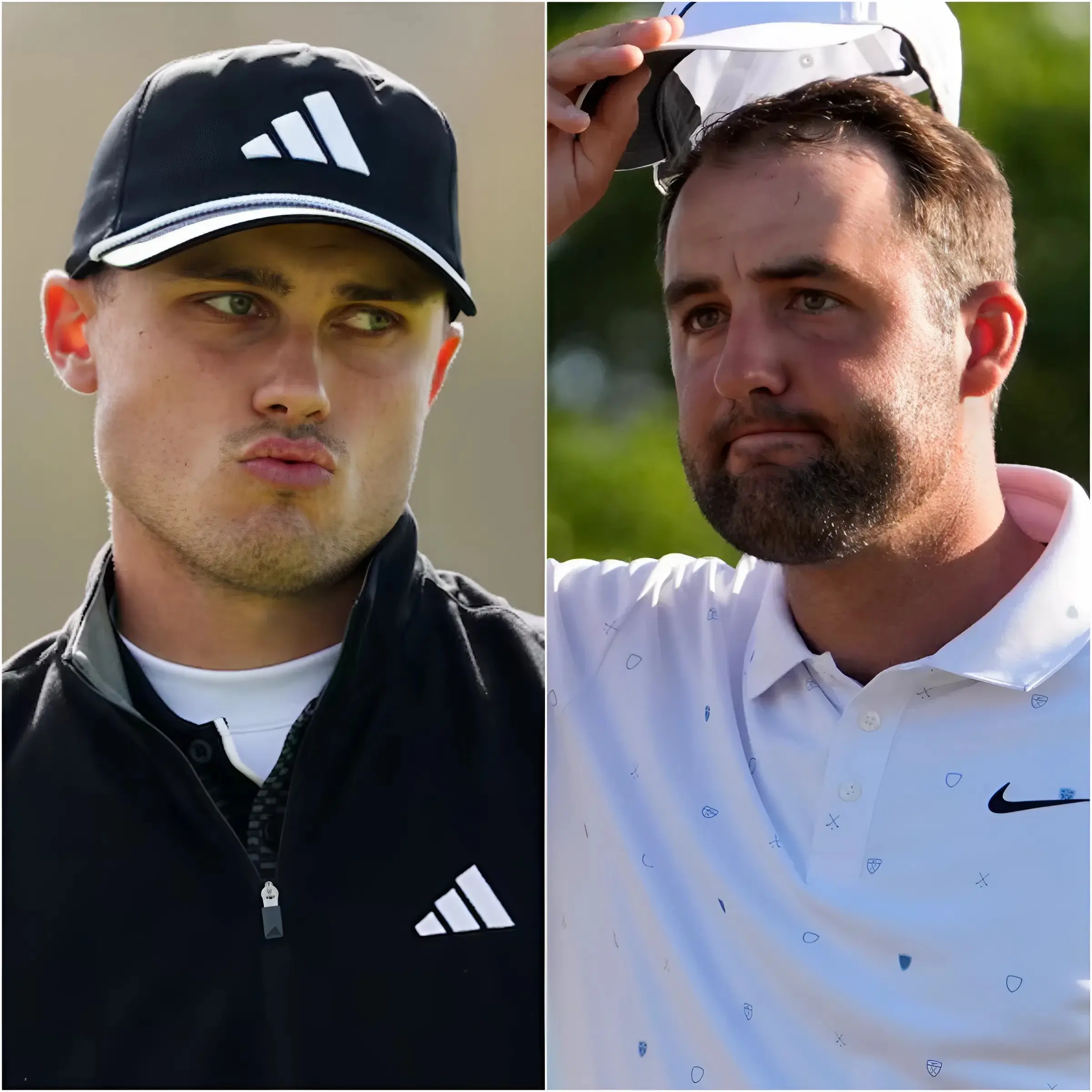 Cover Image for I’ll make him my hound,” Ludvig Åberg boldly declared, directly targeting Scottie Scheffler as he continued to shock with his leading position and record-breaking performance after two rounds, but Scheffler’s immediate and cold response embarrassed Ludvig Åberg and extinguished his enthusiasm.