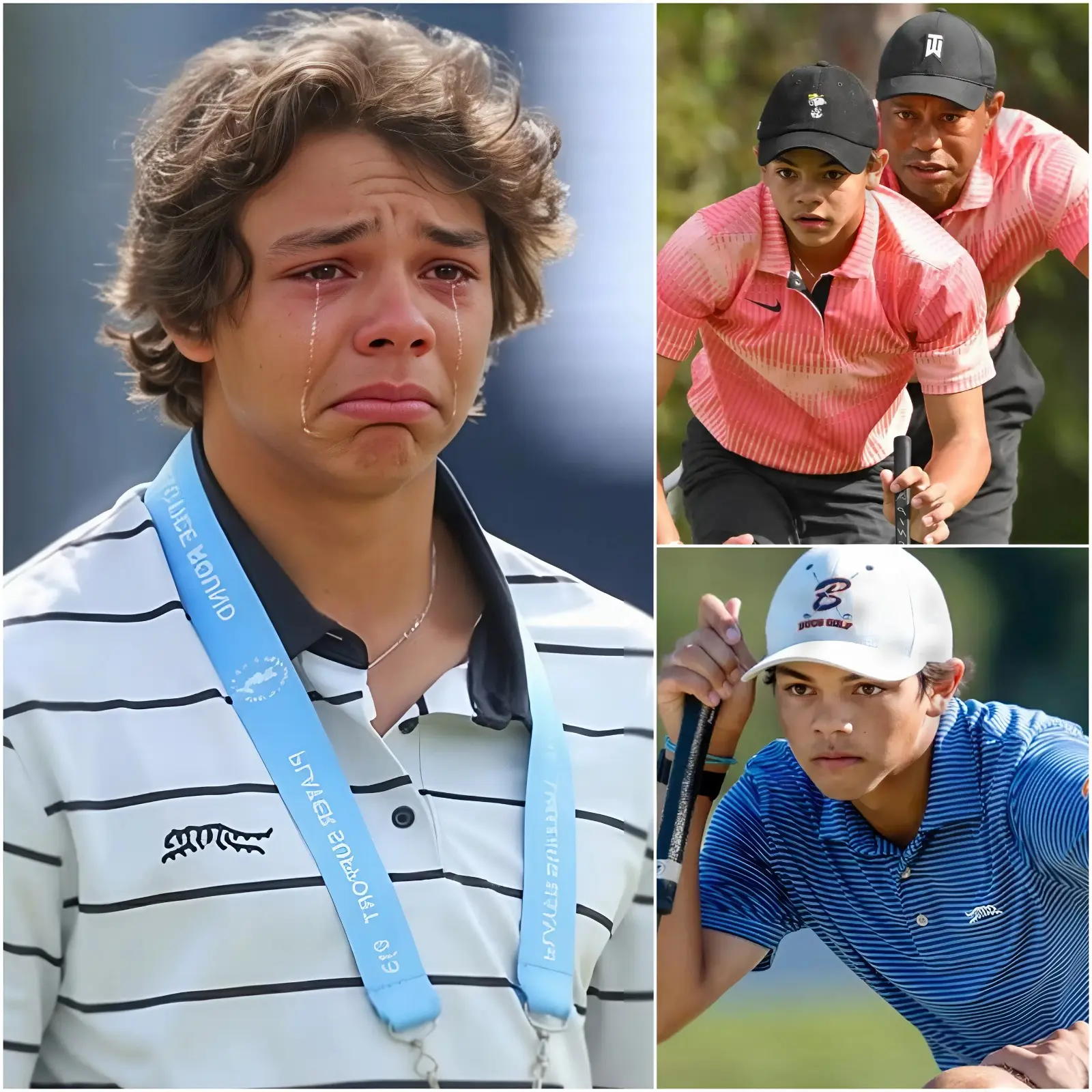 Cover Image for 🚨“I am NOT my father’s shadow…” — After six years of silence and silent suffering, Charlie Woods suddenly BREAKS HIS SILENCE with a powerful 15-word statement amid the golf storm, directly SHUTTING DOWN claims that he lives off the glory of a legend.