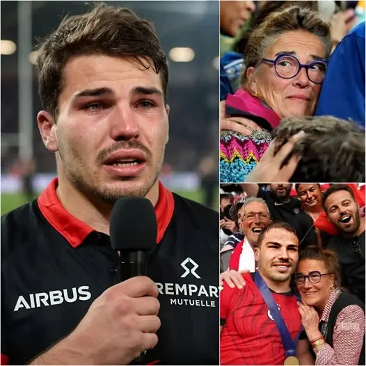 Cover Image for DERNIÈRES NOUVELLES 😢💔 IL Y A 30 MINUTES À LANNEMEZAN, FRANCE – Antoine Dupont s’est exprimé au sujet de sa mère, Marie-Pierre Dupont, âgée de 61 ans, suite aux informations faisant état de son état critique. Après plusieurs jours d’attente angoissante, Antoine Dupont vient de confirmer qu’elle est actuellement confrontée à de graves complications…👇