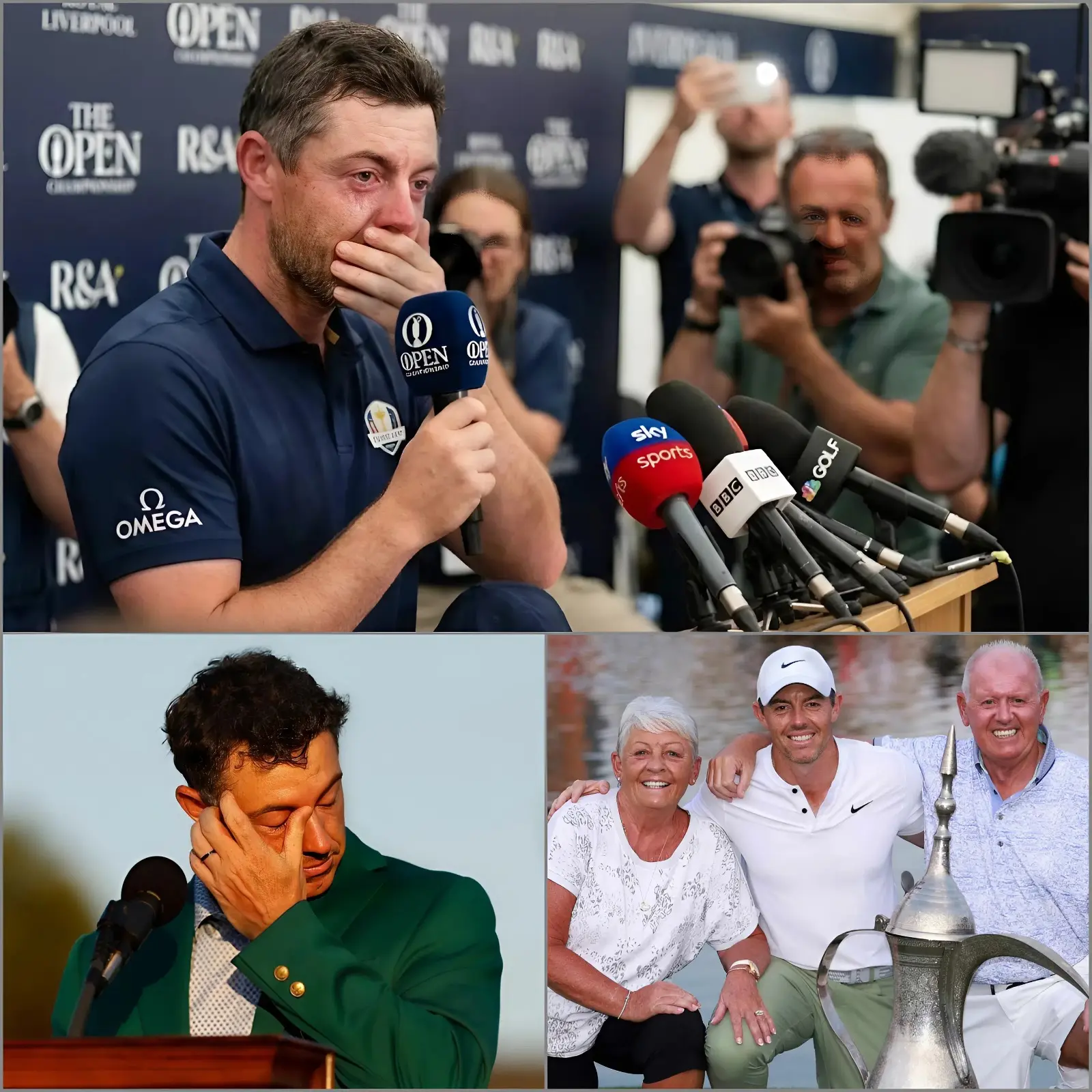 Cover Image for 💔HEARTBREAKING NEWS: 10 minutes ago, the United States Golf Association sent its deepest condolences to Rory McIlroy; at present, his mother is…👇👇