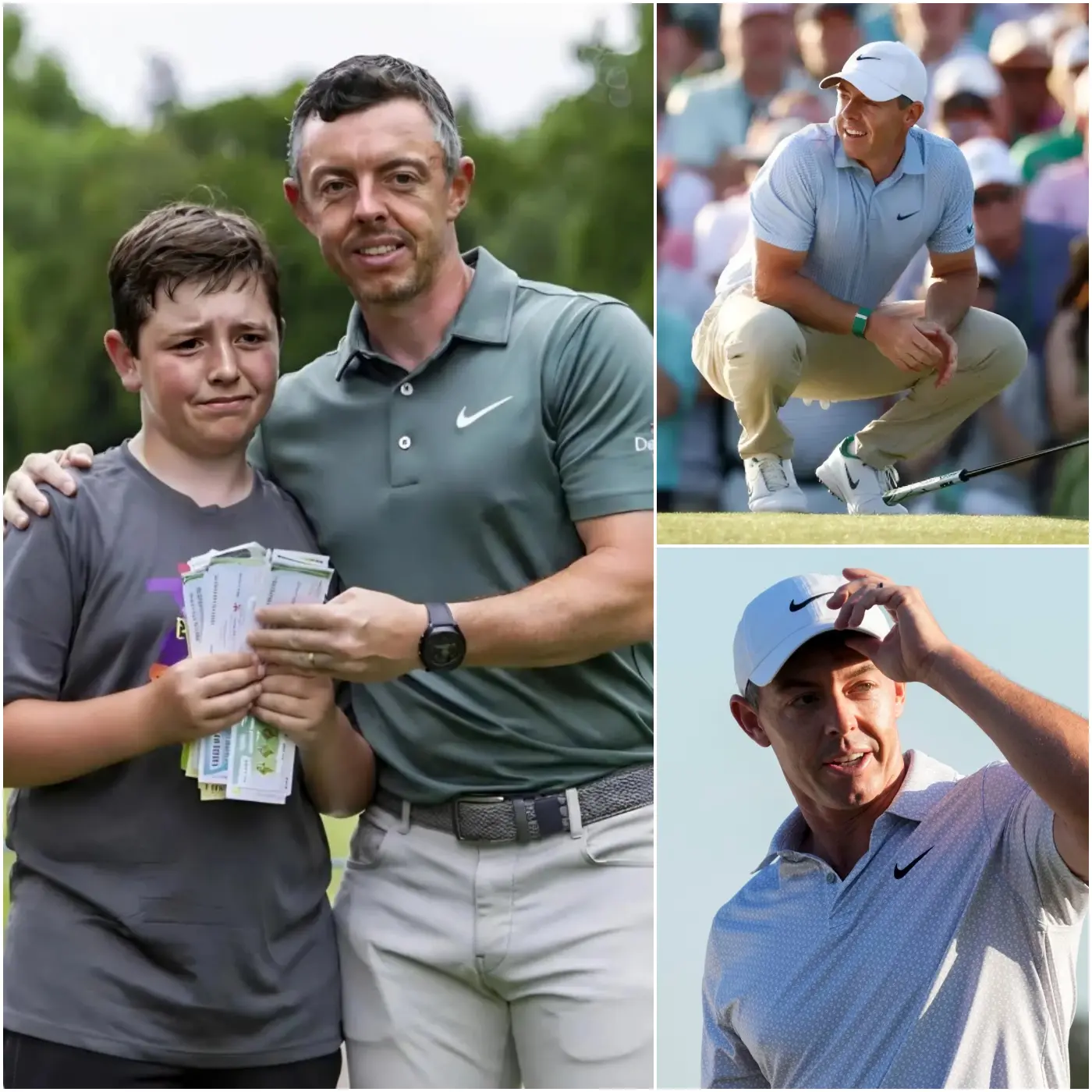 Cover Image for 💖HEARTWARMING: The Boy Who Saved for Three Years to Watch Rory McIlroy Play — And the Moment That Changed Everything