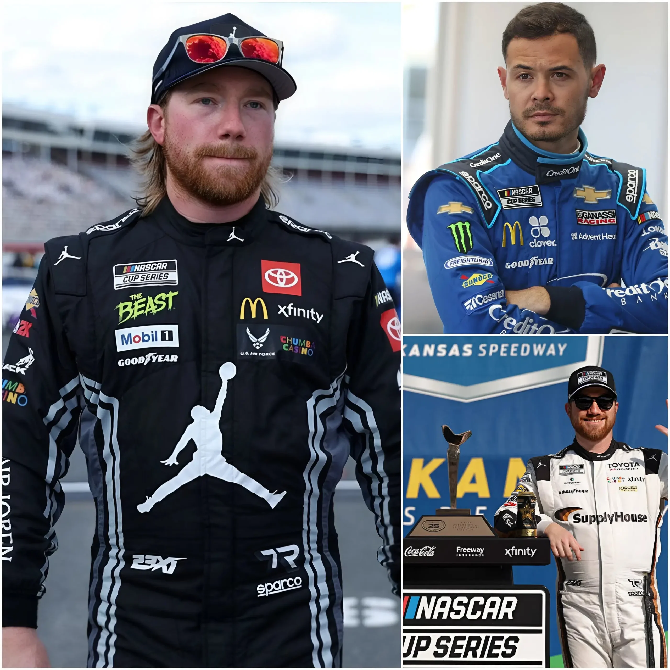 Cover Image for 🔥 BREAKING NEWS: “WHAT HAVE YOU BEEN DOING?!” — Kyle Larson unexpectedly exploded after Tyler Reddick won his 5th consecutive 2026 season