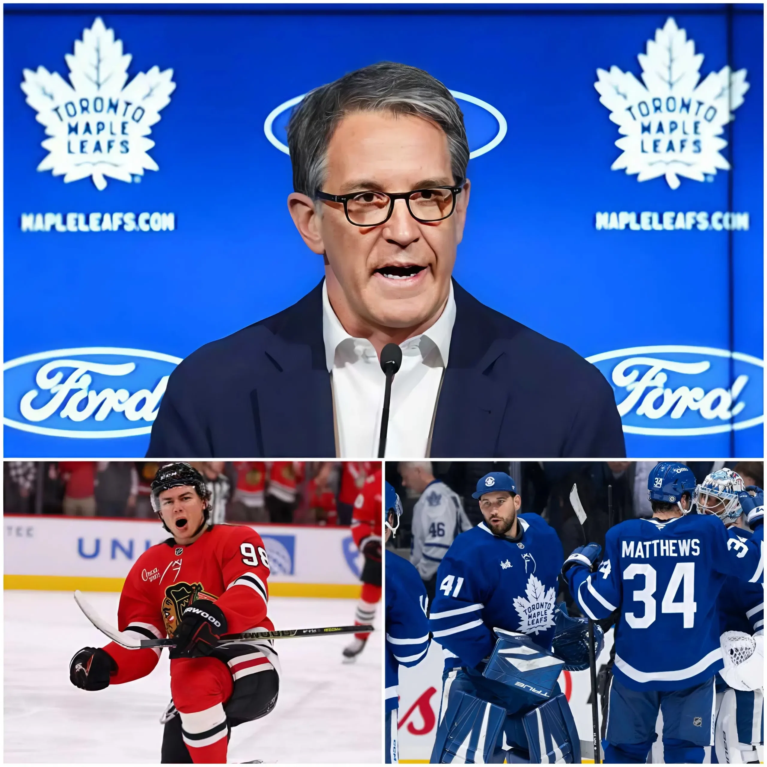 Cover Image for NHL BLOCKBUSTER: “Maple Leafs Sign Connor Bedard to Historic 8-Year, $92M Deal – ‘He Will Break the Toronto Curse!'”