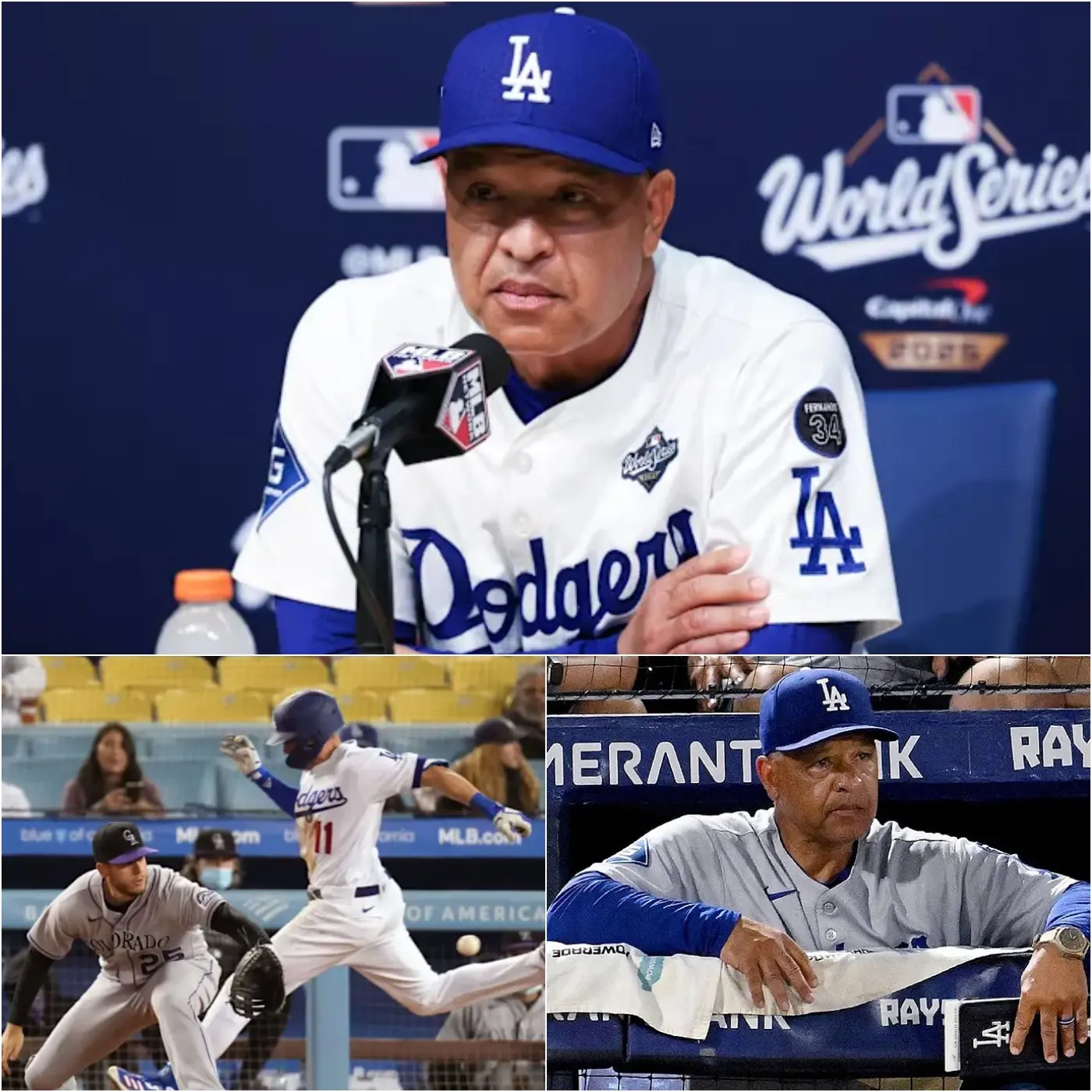 Cover Image for BREAKING NEWS 10 MINUTES AGO: Los Angeles Dodgers manager Dave Roberts looked visibly saddened as he revealed the reason why his players could not give 100% effort, leading to the shocking 6-9 defeat against the Colorado Rockies. Fans have shifted from criticising the team to showing sympathy, while growing increasingly worried about the Dodgers’ path ahead…