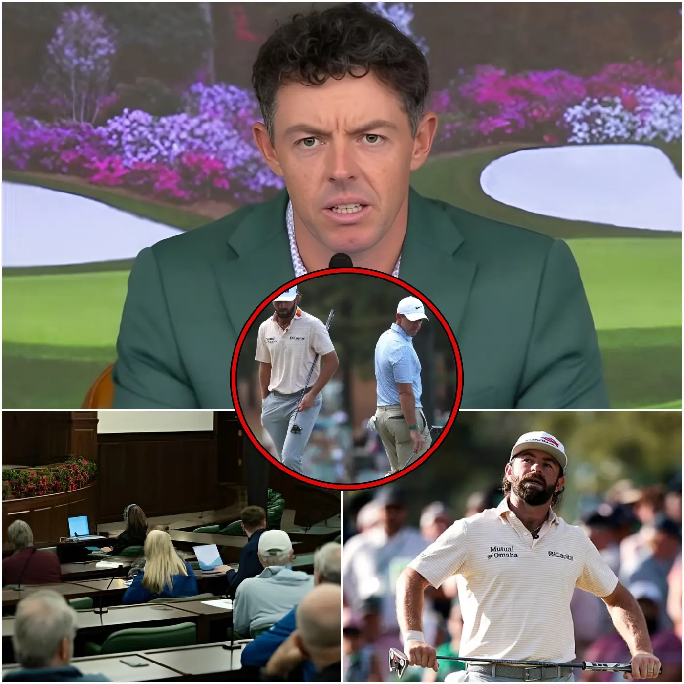 Cover Image for “THIS IS NO LONGER AN APOLOGY… ”🔴 Rory McIlroy DELIVERS a chilling 15-word ultimatum in a closed-door meeting with the leadership of The Masters Tournament