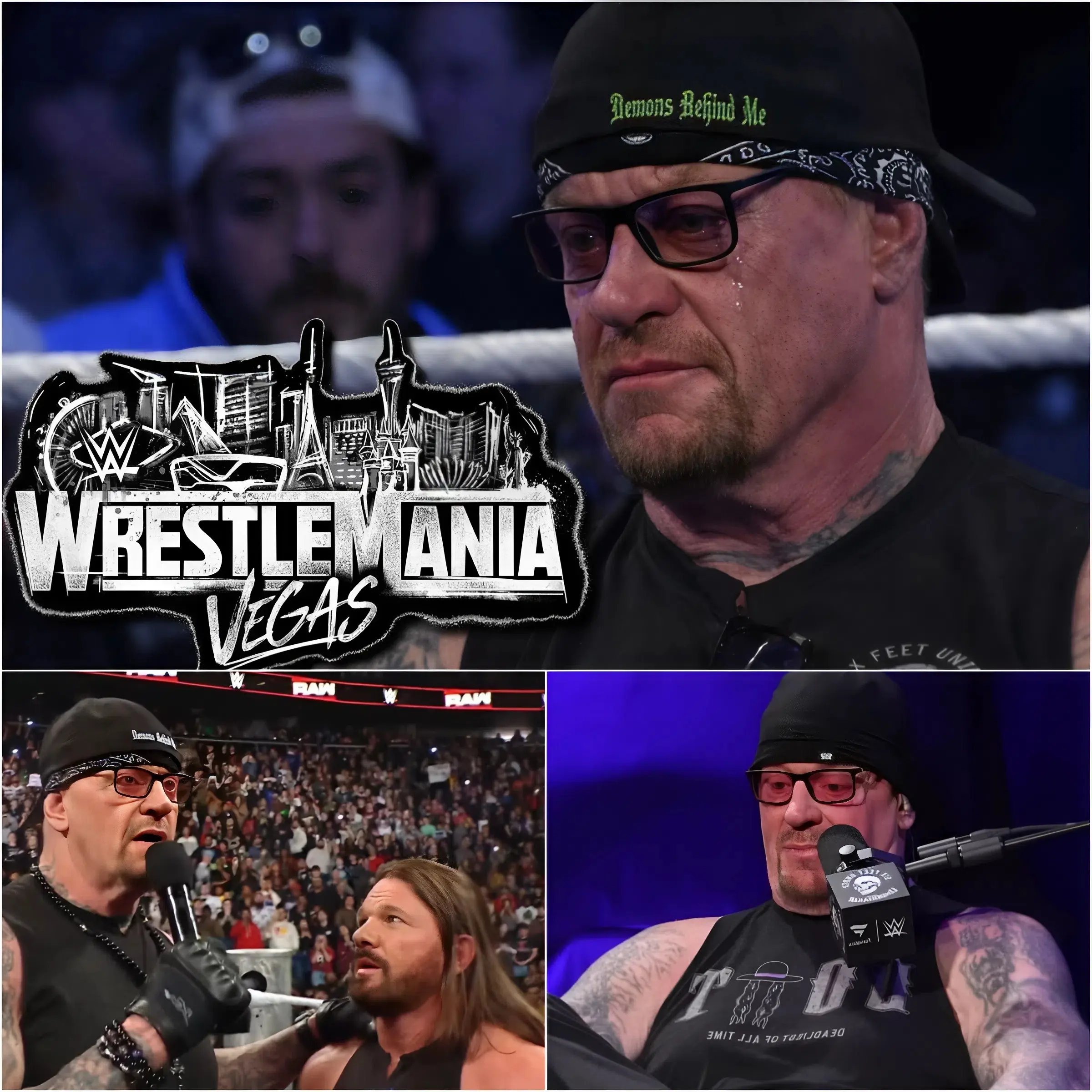 Cover Image for THE UNDERTAKER TEARY EYED AFTER JOHN CENA’S EMOTIONAL TRIBUTE AT WWE WORLD!