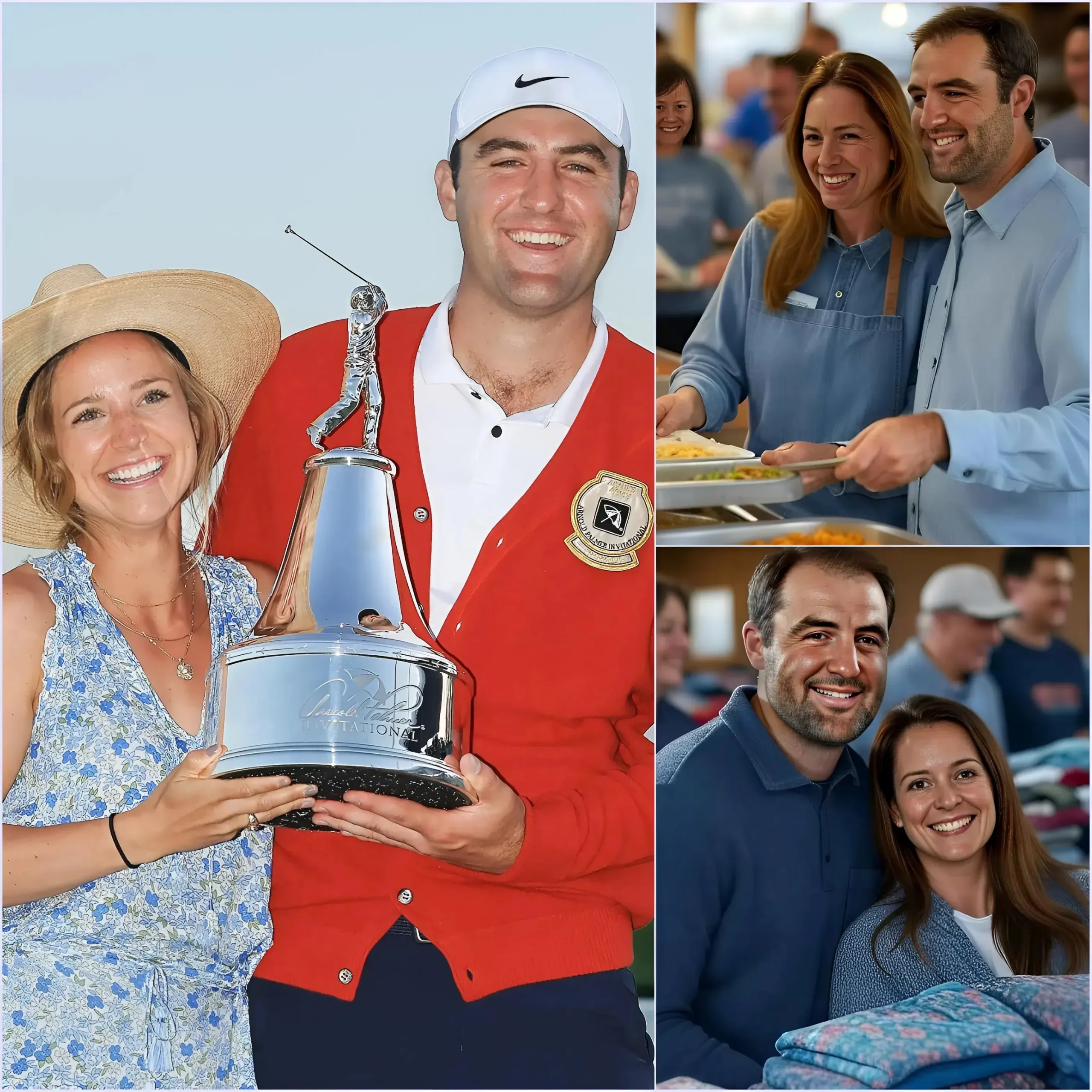 Cover Image for POSITIVE NEWS 🚨 Instead of splurging on supercars or making lavish investments, Scottie and Meredith Scheffler quietly spent £3 million to establish a free vocational training center for unemployed youth in their hometown, while simultaneously