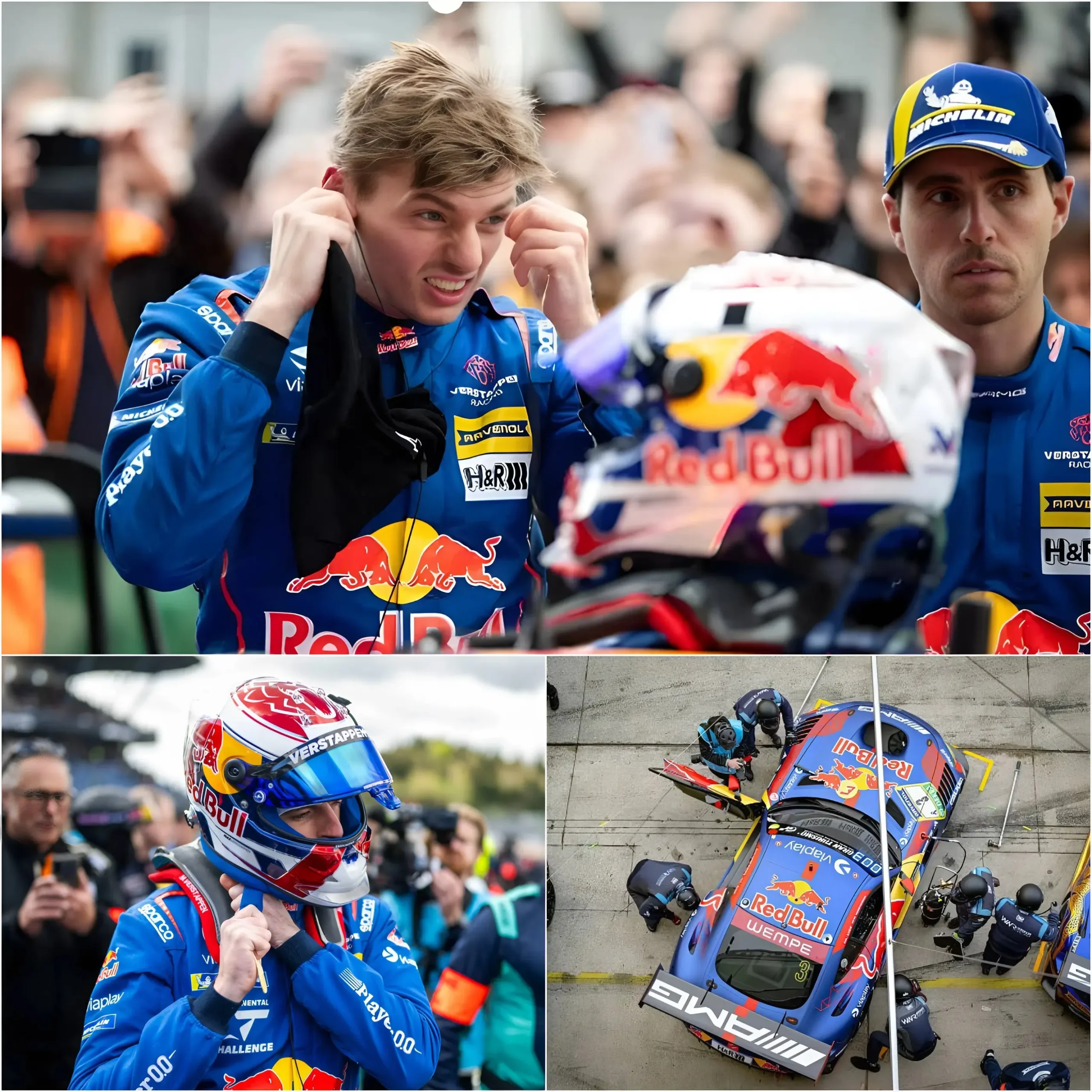 Cover Image for “EVERY STEP IS FULL OF TROUBLE… THIS IS NO LONGER A COINCIDENCE!” — Max Verstappen has fiercely criticized the racing team following a series of technical failures at the 24 Hours Nürburgring race. The Mercedes-AMG GT3 experienced repeated issues at critical moments, leading Max to claim that these were intentional mistakes by the technical team after thorough reviews and checks.