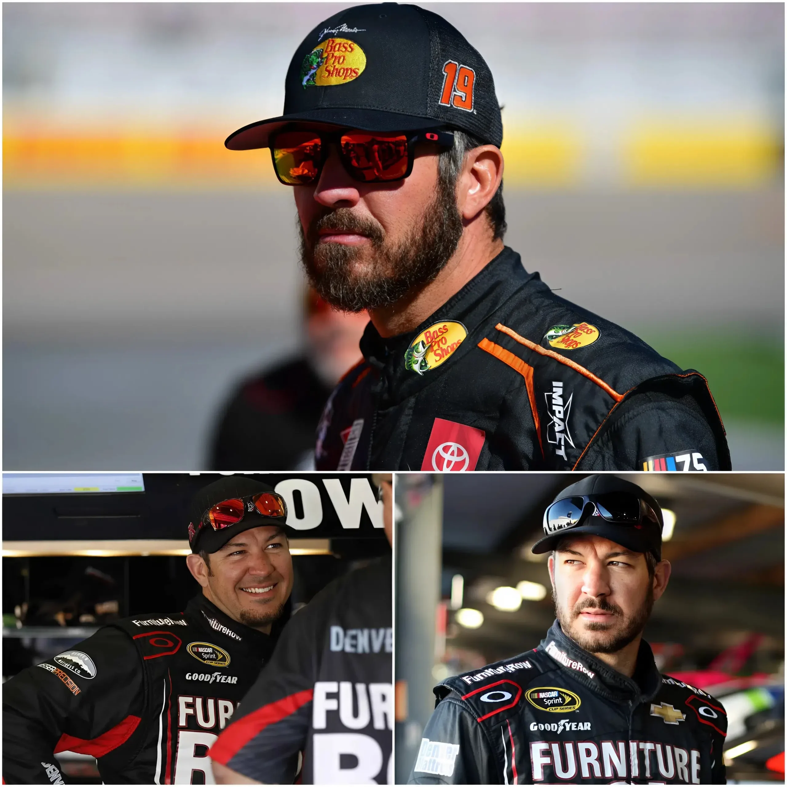 Cover Image for 💔 EMOTIONAL UPDATE — Just minutes ago: Martin Truex Jr., one of the most respected and admired veterans in NASCAR, is at the center of a deeply moving update that has the entire racing community holding its breath.