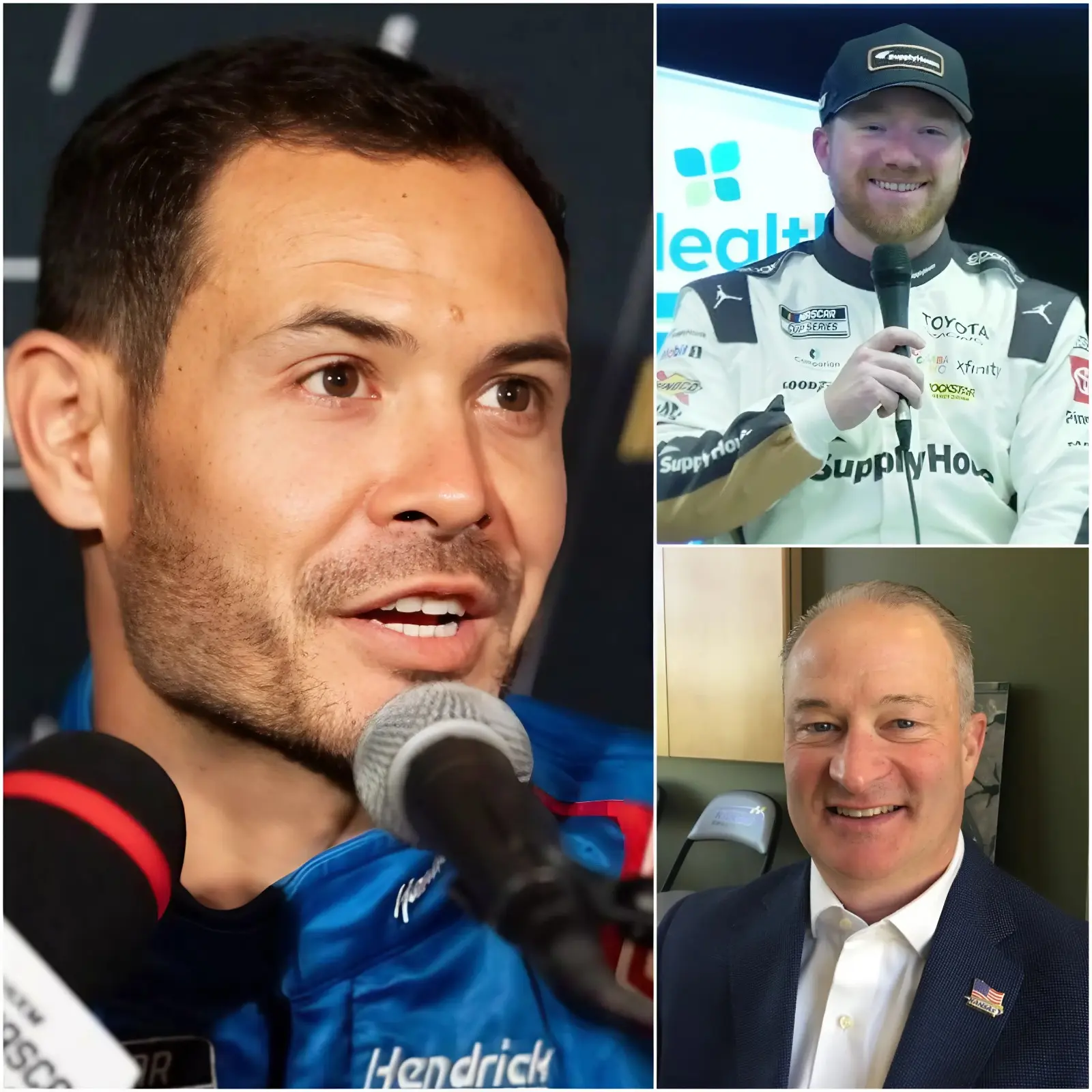 Cover Image for 🚨 ENGINE CHEATING ALLEGATIONS EXPOSED — THIS COULD SHAKE THE ENTIRE NASCAR WORLD! After finishing second at the 2026 AdventHealth 400 at Kansas Speedway, Kyle Larson has broken his silence and dropped a bombshell accusation directly at the race winner — Tyler Reddick