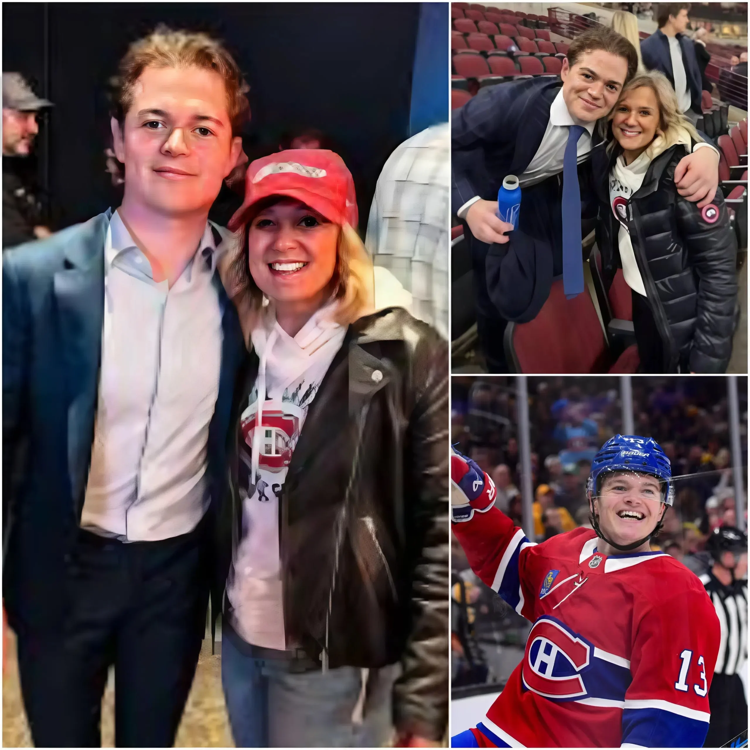 Cover Image for 🚨 EMOTIONAL MOMENT IN MONTREAL: “Thank you all… for always believing in my son” — at that moment, the mother of Cole Caufield became visibly emotional as she unexpectedly shared a heartfelt story behind the Montreal Canadiens’ dramatic 4–3 victory over the Tampa Bay Lightning.