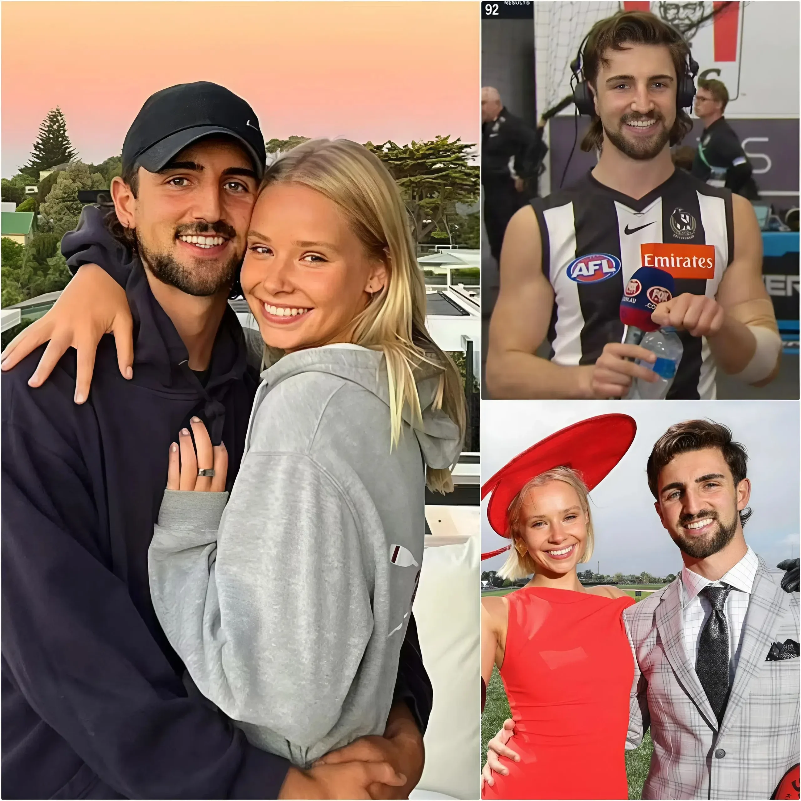 Cover Image for 💖AMAZING ACT: Despite a challenging start to the season, AFL star Josh Daicos decided to donate a large sum—$4.5 million—to charity to fulfill his fiancée’s wish. “Because of the hardships she has endured, she doesn’t want anyone else to go through the same.