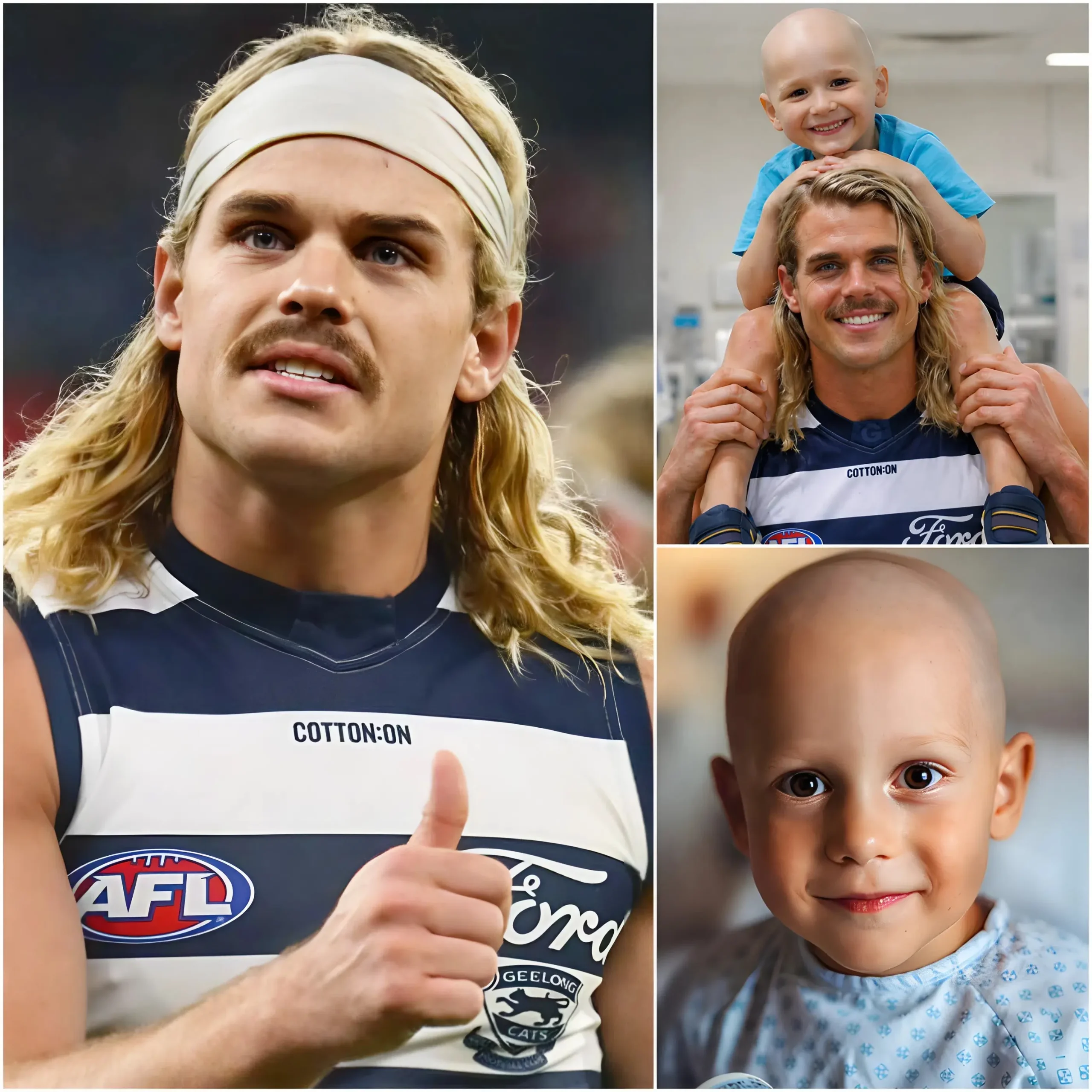 Cover Image for GOOD NEWS 💖 A 8-year-old boy battling a malignant brain tumor expressed his final wish: to call his hero, Bailey Smith. But what Bailey Smith did for the boy went far beyond a simple phone call — it was something much greater, something that left the entire hospital and the boy’s family completely astonished.