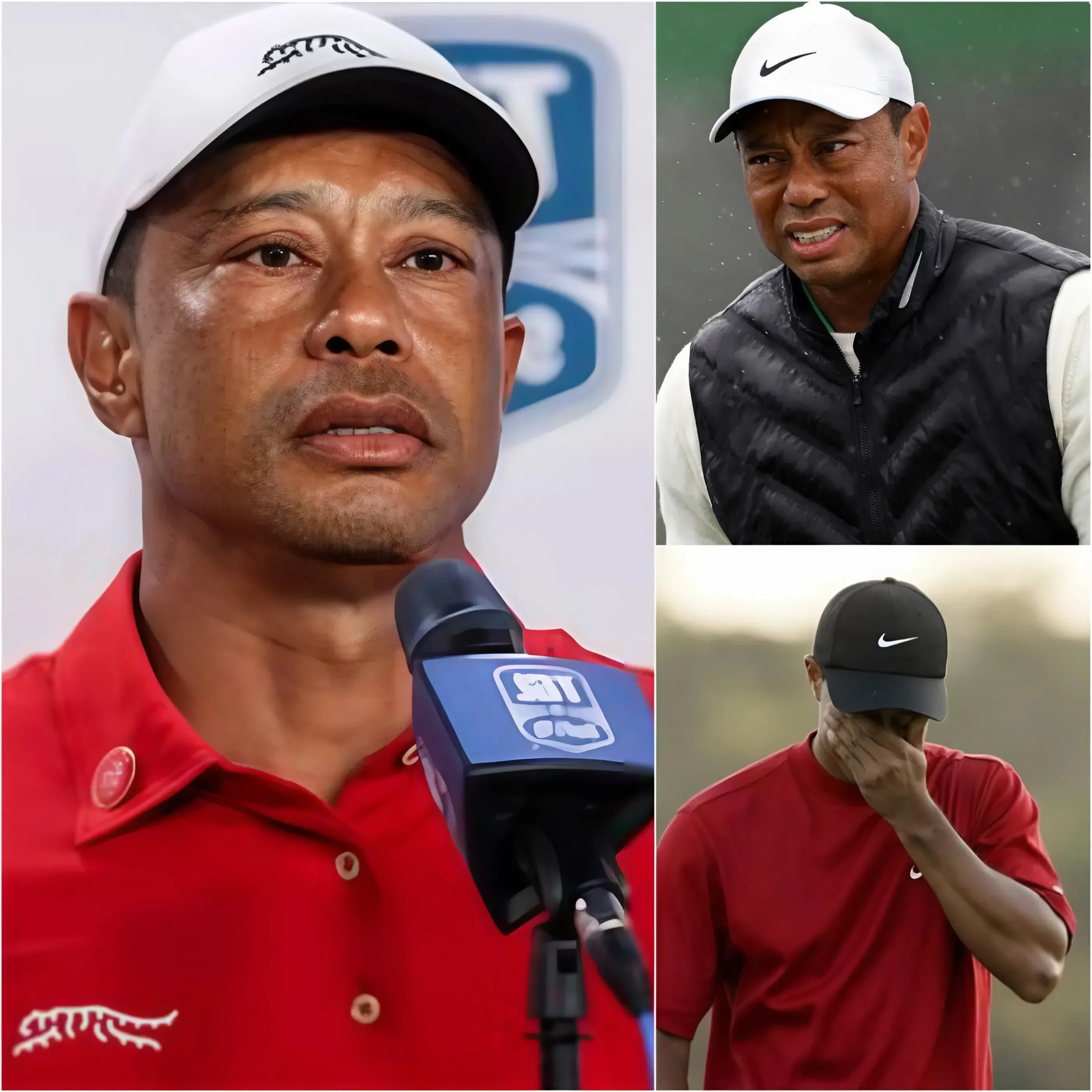 Cover Image for 😢😢”I’m sorry to everyone, but I can’t stay silent any longer…” Half an hour ago in Dallas, Texas, Tiger Woods was officially confirmed as the center of a shocking development in the golf world, leaving fans and experts completely in disbelief…👇👇