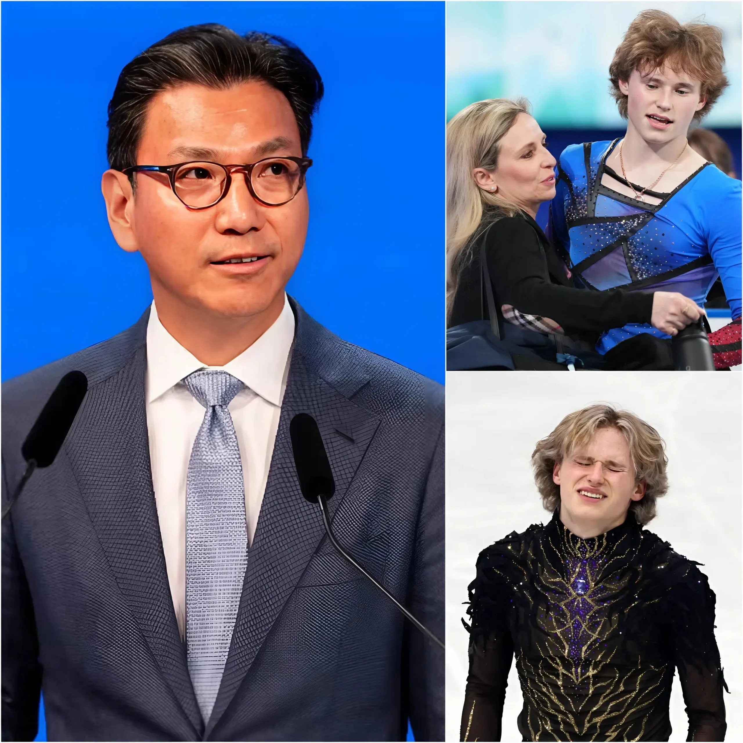 Cover Image for SAD NEWS: Ten minutes ago, the President of the International Skating Union (ISU), Jae Youl Kim, extended his deepest condolences to Ilia Malinin. His mother is currently…