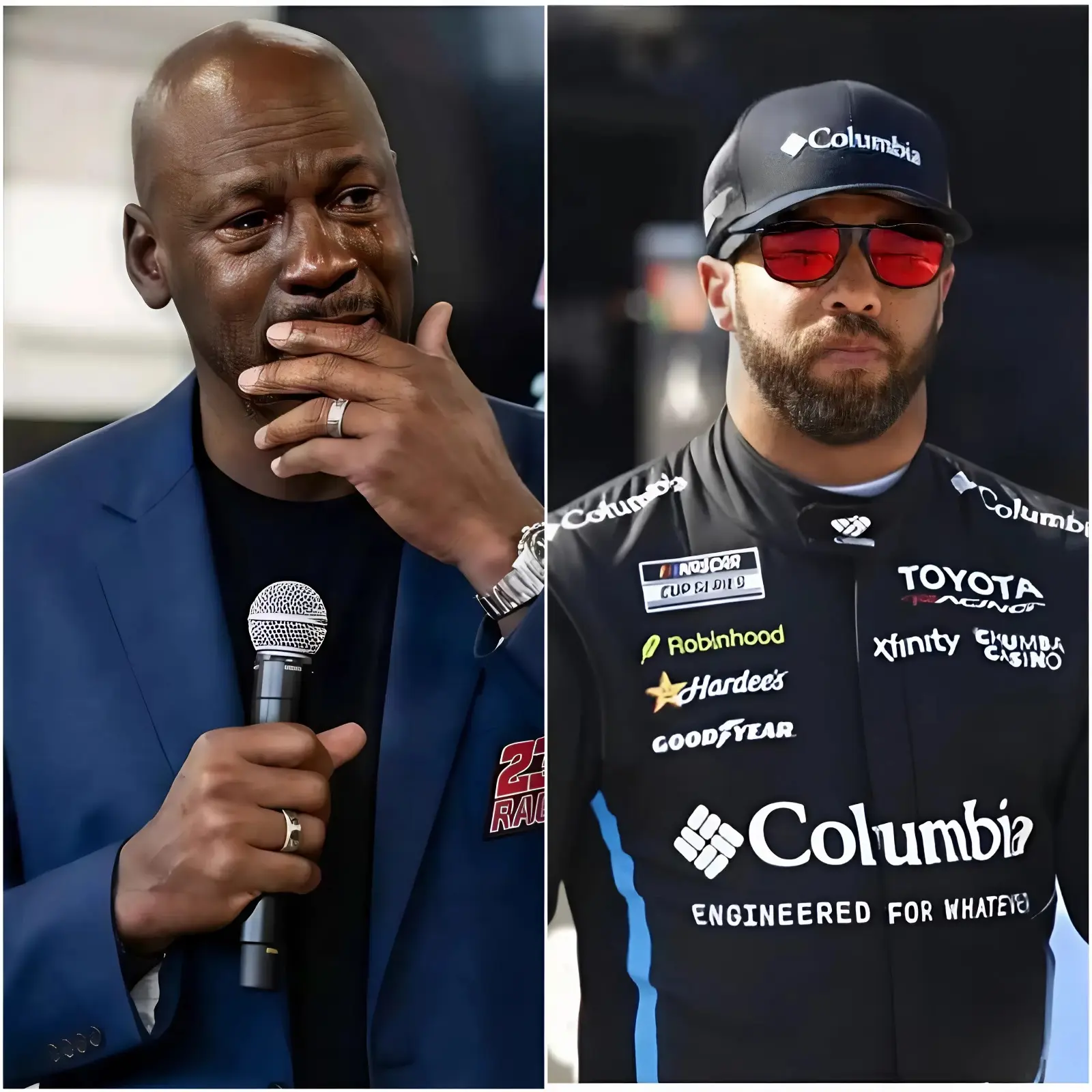 Cover Image for JUST 10 MINUTES AGO: NBA legend and 23XI Racing co-owner Michael Jordan has broken his silence with a powerful statement, stepping up to defend Bubba Wallace amid intense criticism following recent races: “What is happening to him is a crime against NASCAR — a clear betrayal of everything this sport stands for.