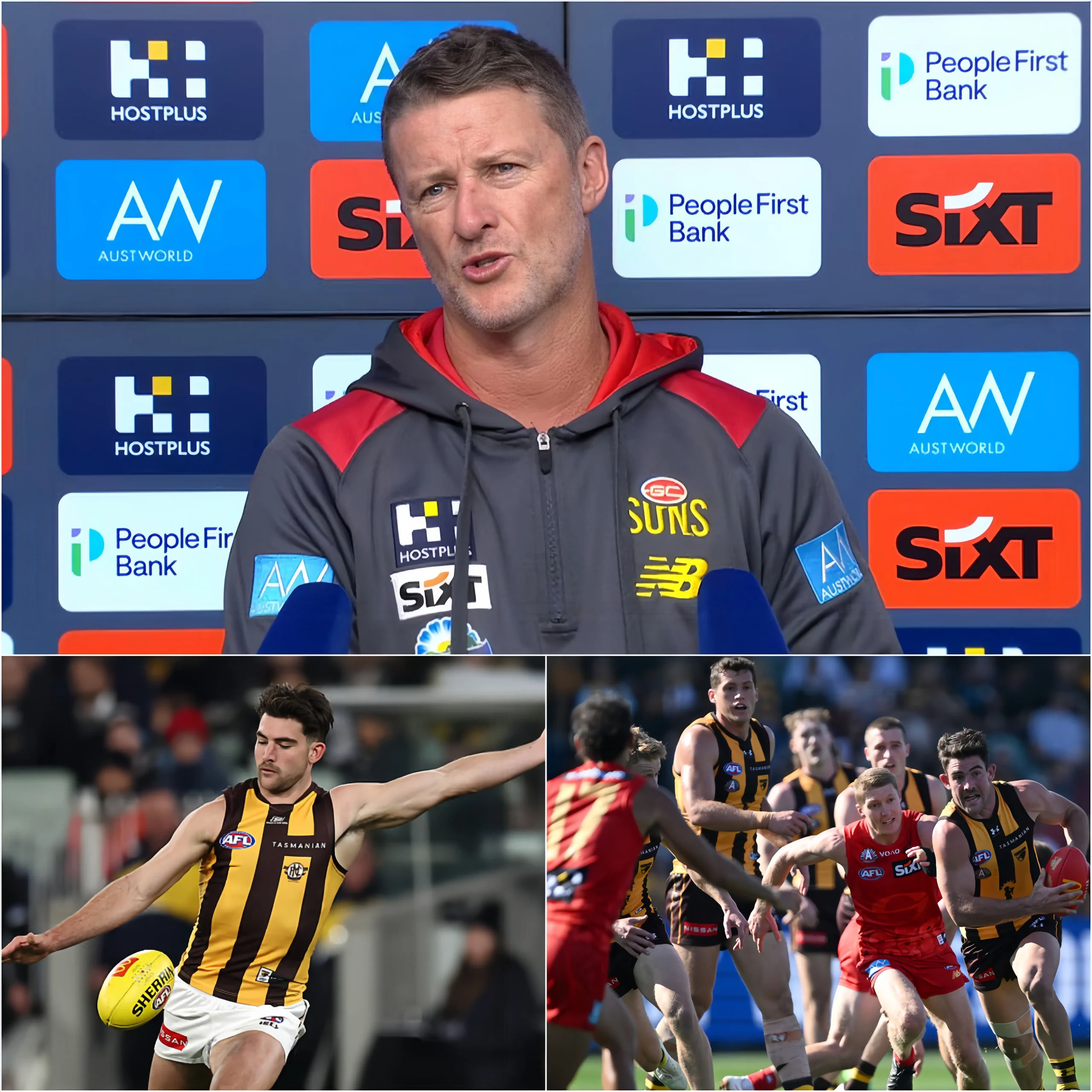 Cover Image for “THIS WASN’T JUST BAD OFFICIATING — THIS WAS CONTROLLED. IF THEY’VE ALREADY DECIDED HAWTHORN WOULD WIN, THEN JUST HAND THEM THE GAME AND STOP THIS SHAM.”