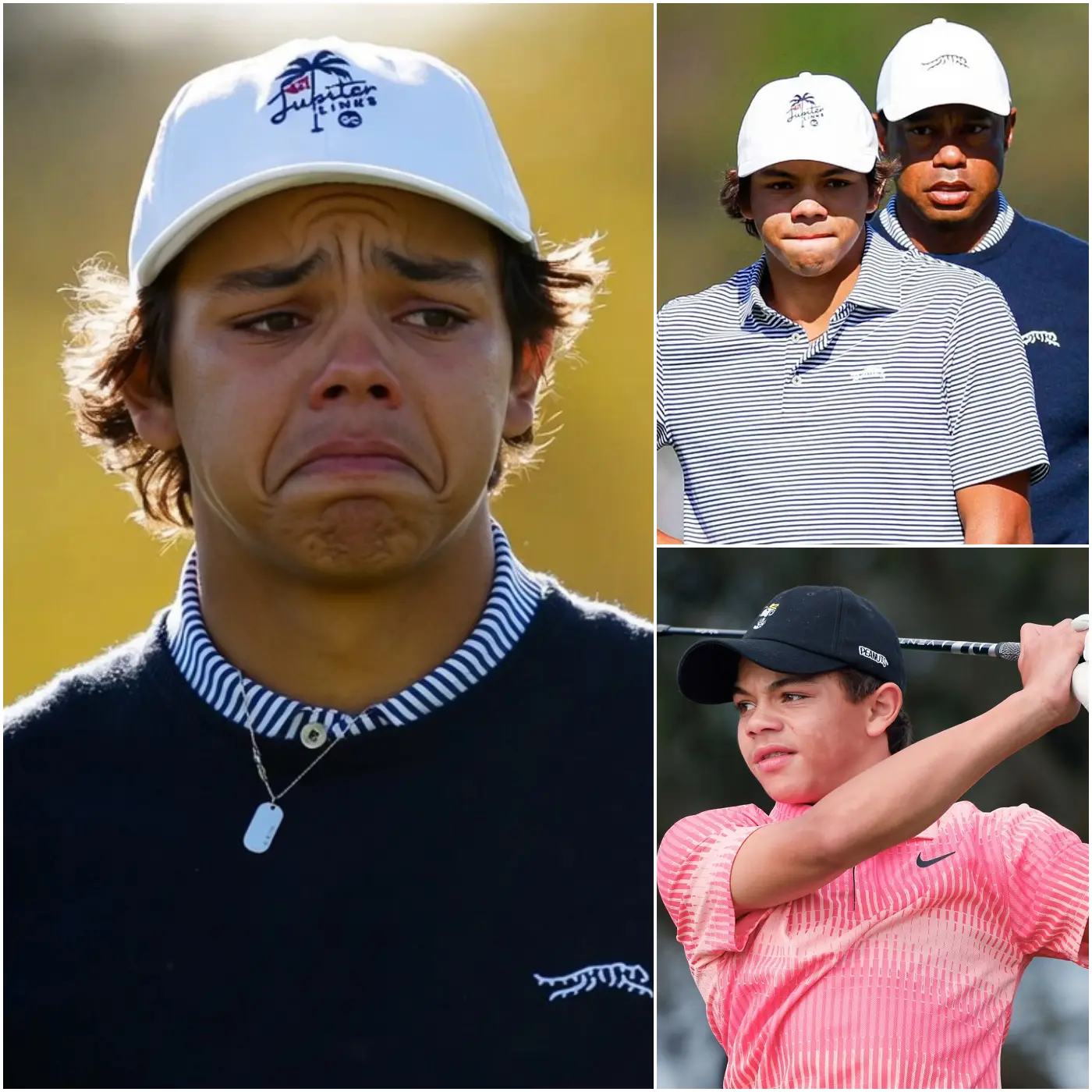 Cover Image for “I AM NOT A COPY OF MY FATHER…” — After six years of silence and intense pressure, Charlie Woods finally broke the silence amidst the “storm”