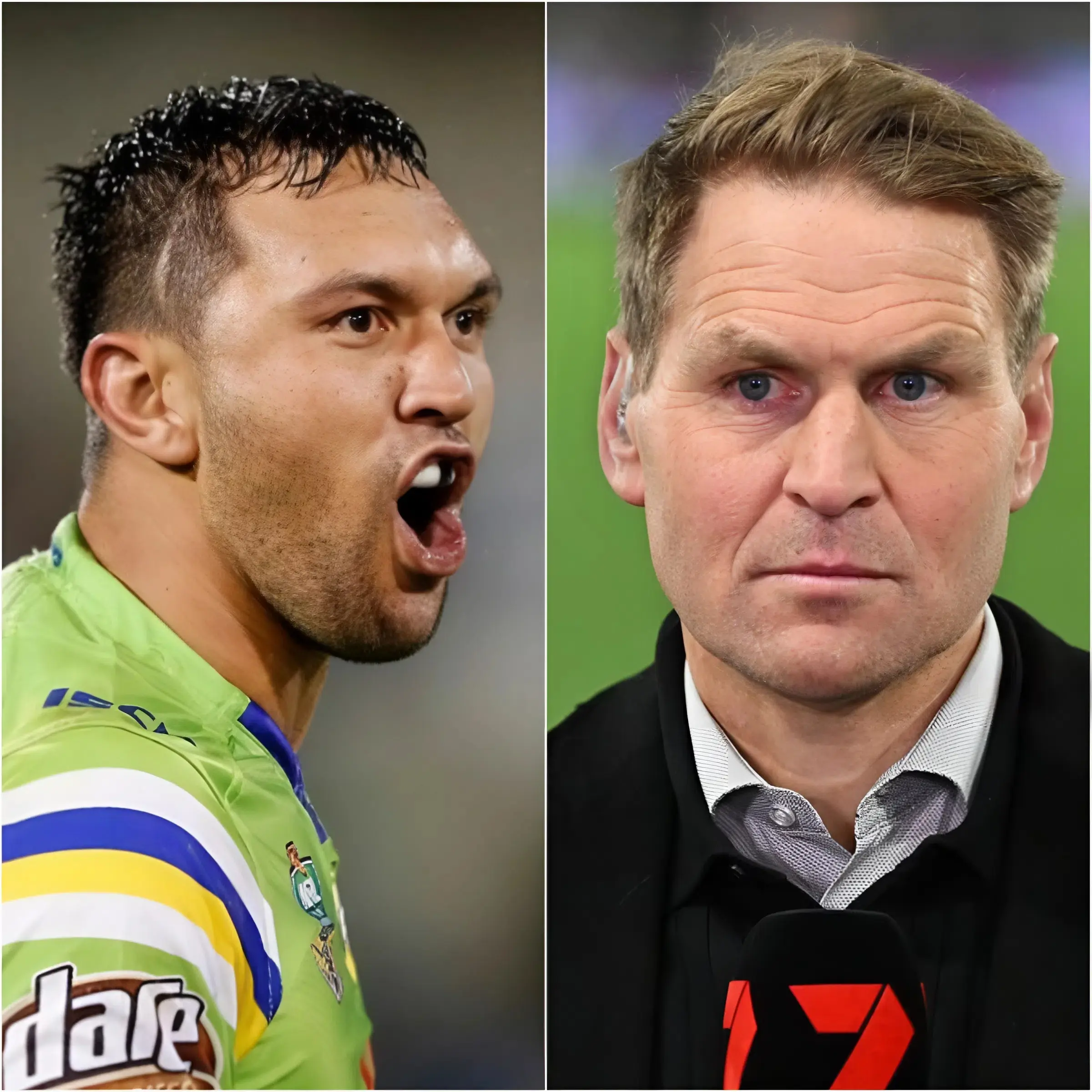 Cover Image for 🔥 “DON’T DRAG MY FAMILY OR MY COUNTRY INTO THIS!” — Jordan Rapana Fires Back at Commentator in Explosive NRL Press Conference, Shutting Down Criticism with 15-Word Response and Igniting Social Media Storm After Heated Clash Involving Canberra Raiders and Wests Tigers**