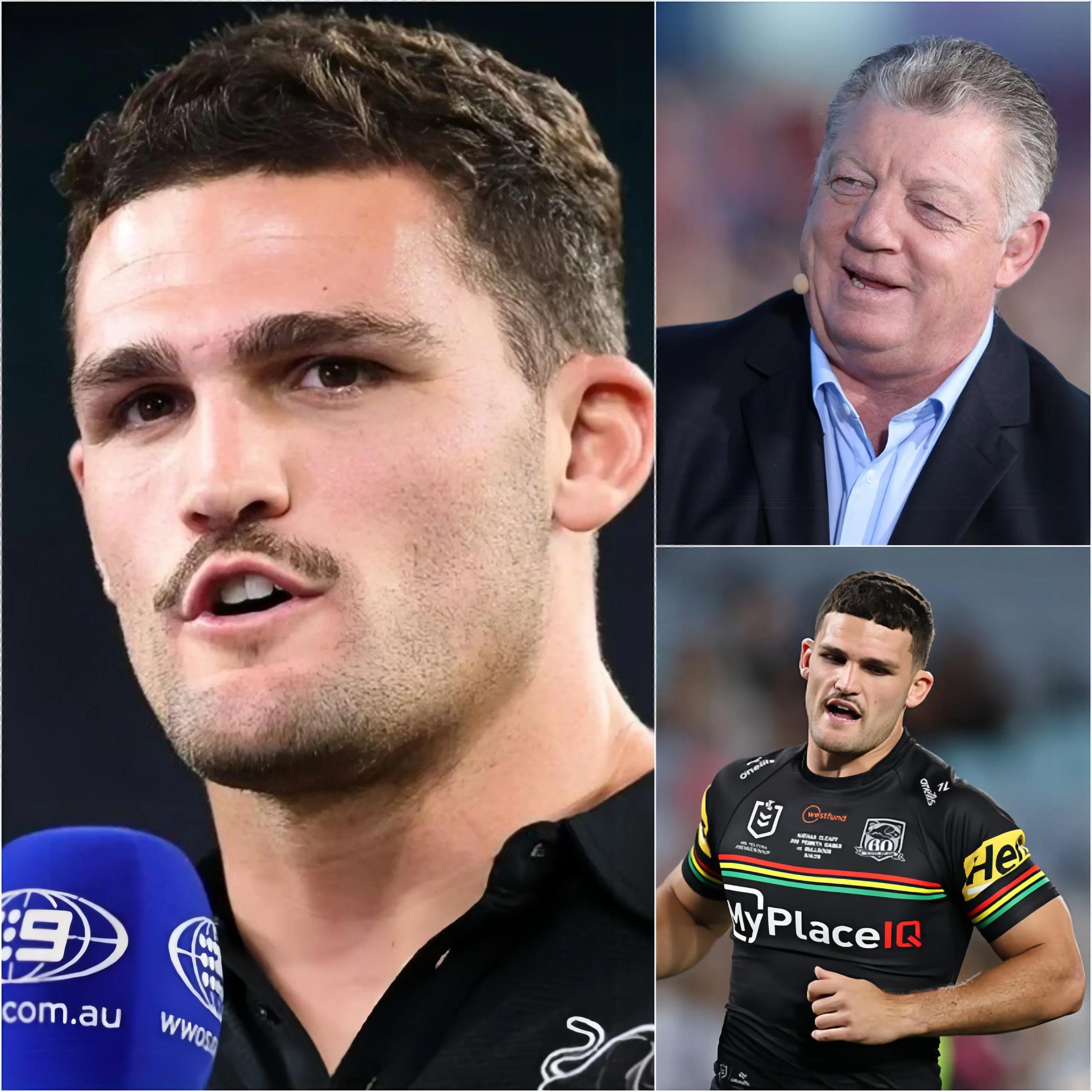 Cover Image for “DON’T DRAG MY FAMILY OR MY COUNTRY INTO THIS.” That was the powerful response from Nathan Cleary after being publicly criticized by outspoken commentator Phil Gould, one of the most influential and controversial voices in the NRL.