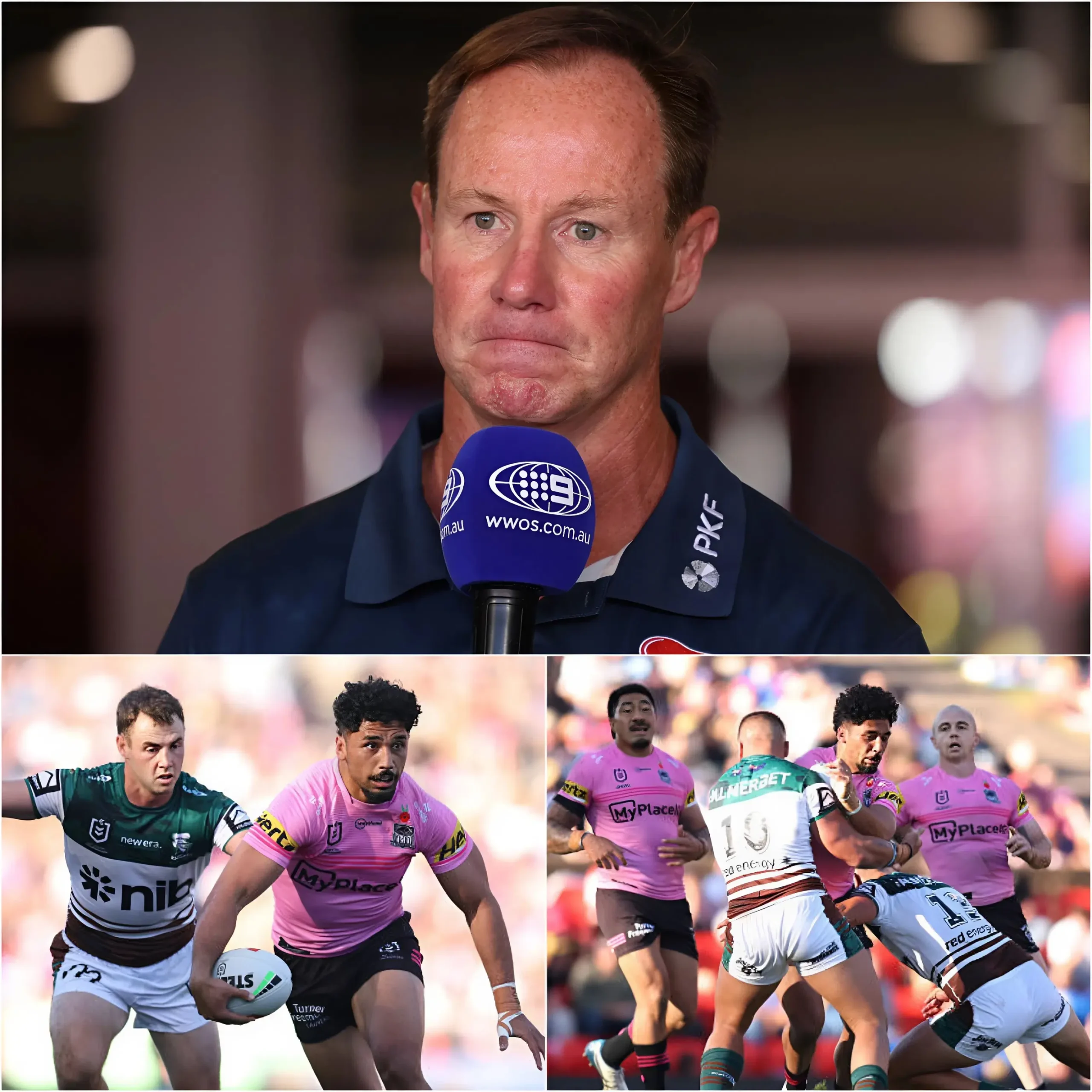 Cover Image for “SINCE BECOMING A COACH, I’VE NEVER SEEN A PLAYER AS TALENTED AS HIM.” — Justin Holbrook’s emotional statement after the Newcastle Knights loss to the Penrith Panthers