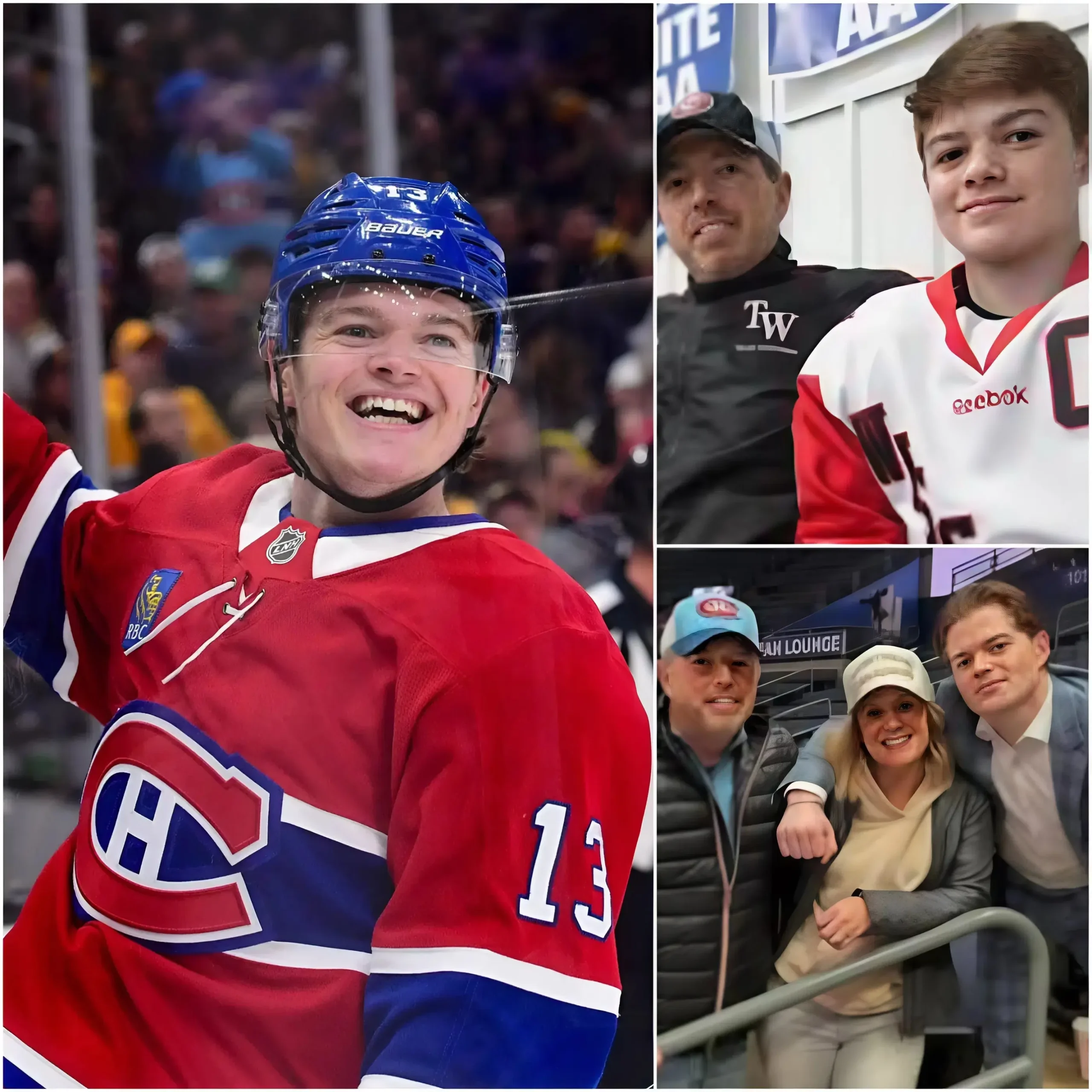 Cover Image for 🏆🚨 “5 MINUTES AGO: ‘THANK YOU FOR BELIEVING IN MY SON’ — Cole Caufield’s Father Breaks Down in Tears as He Reveals the Hidden Psychological Pressure, Family Expectations, and Silent Battle That Nearly Overwhelmed the NHL Star Before His HISTORIC, Stadium-Shaking Performance…