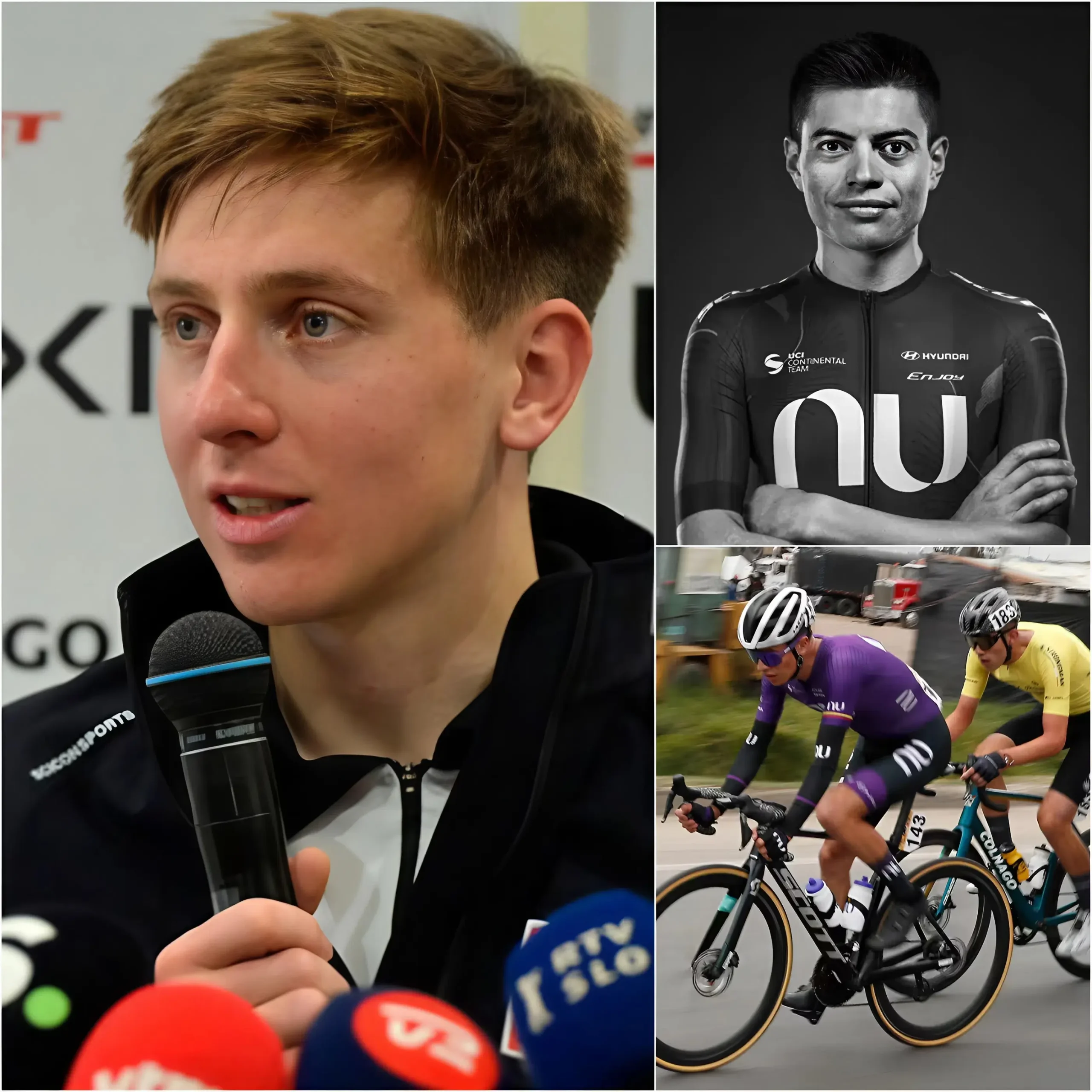 Cover Image for 🚨BREAKING NEWS: When hearing that his former teammate Cristian Camilo Muñoz had passed away, Tadej Pogačar was reportedly quick to contact his family, and together they began planning the creation of a foundation to support injured riders as well as the families of accident victims; this gesture quickly moved the entire cycling community