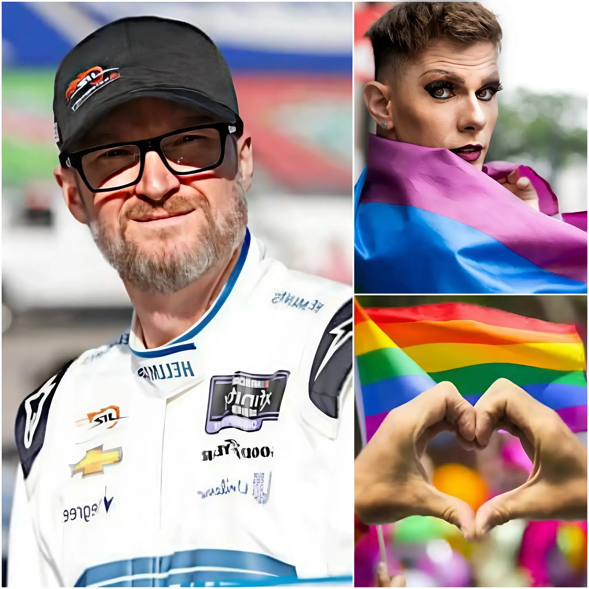 Cover Image for 🚨5 minutes ago: NASCAR legend Dale Earnhardt Jr. sparked controversy by announcing he would not be participating in NASCAR’s “Pride Night.” He emphasized: “This sport should focus entirely on track performance, not on political issues or social movements.”