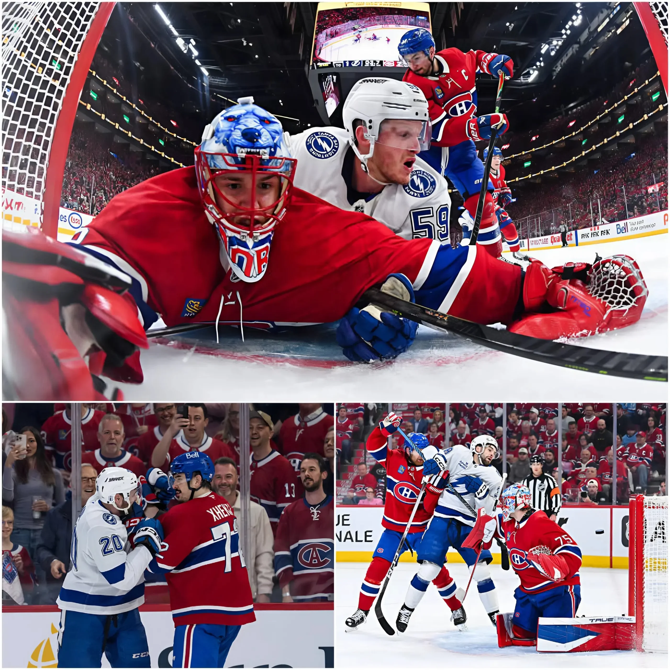 Cover Image for Nobody knew it was coming — but the final dramatic moment between Montreal Canadiens and Tampa Bay Lightning left fans absolutely stunned.