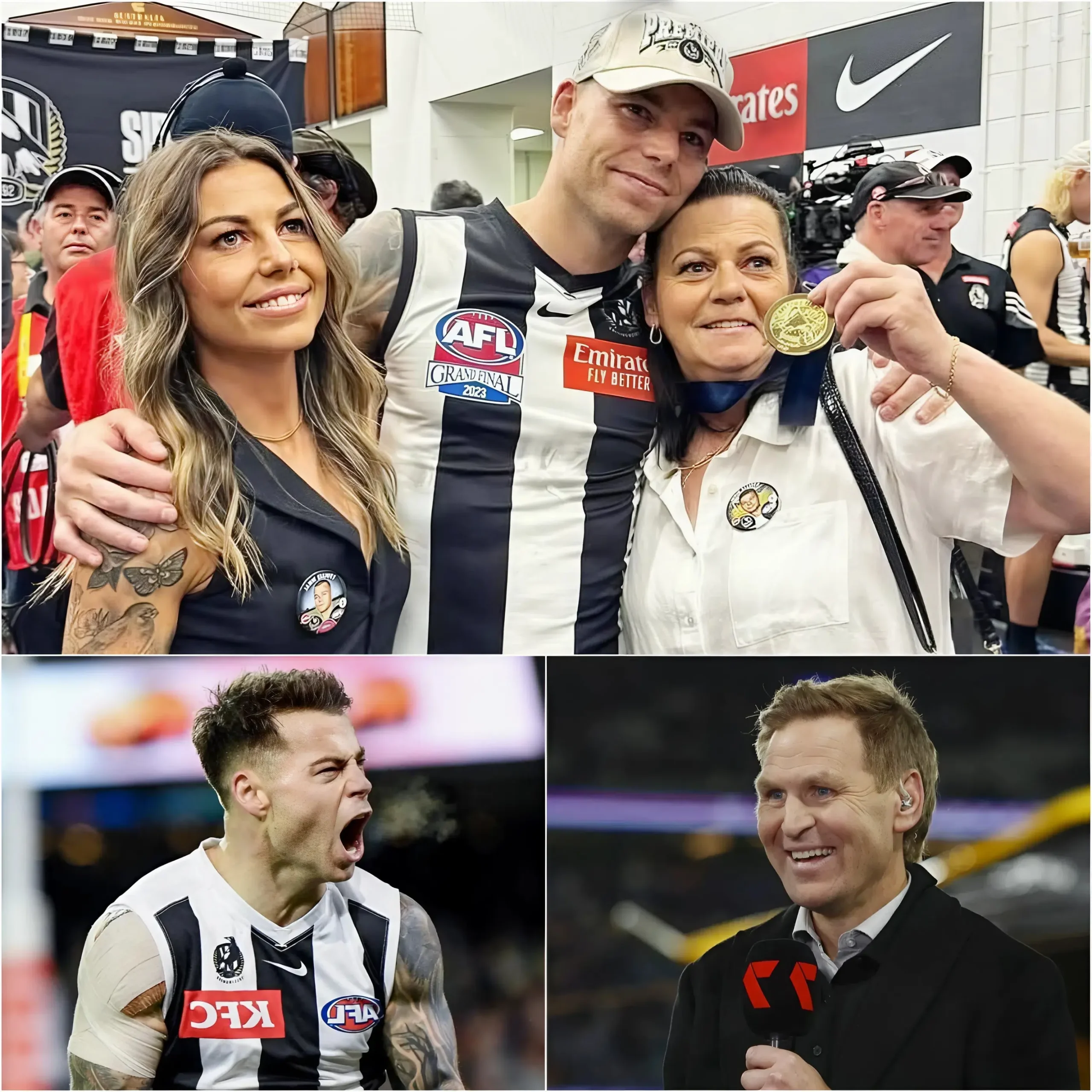 Cover Image for “THIS IS THE LAST TIME. I WARN YOU — DO NOT DRAG MY FAMILY AND MY COUNTRY INTO YOUR STORY!” Jamie Elliott delivered a devastating blow to Kane Cornes during the post-match press conference after the 2026 Derby against Carlton. When Kane deliberately insulted him by calling him a “media sensationalist” from Collingwood, the number 5 star refused to stay silent.