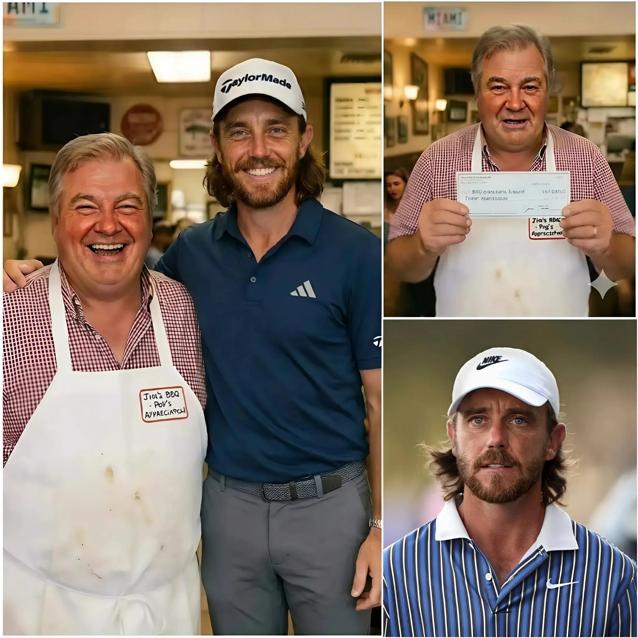 Cover Image for “WHEN WE HAD NOTHING… THEY GAVE US EVERYTHING.” 🔴 Tommy Fleetwood still can’t hold back his tears whenever he recalls the hardest years of his life. His family was once in severe financial hardship: broke, buried in debt, and even a hot meal became an unattainable luxury. In the midst of this despair, a small restaurant in the neighborhood quietly opened its doors.