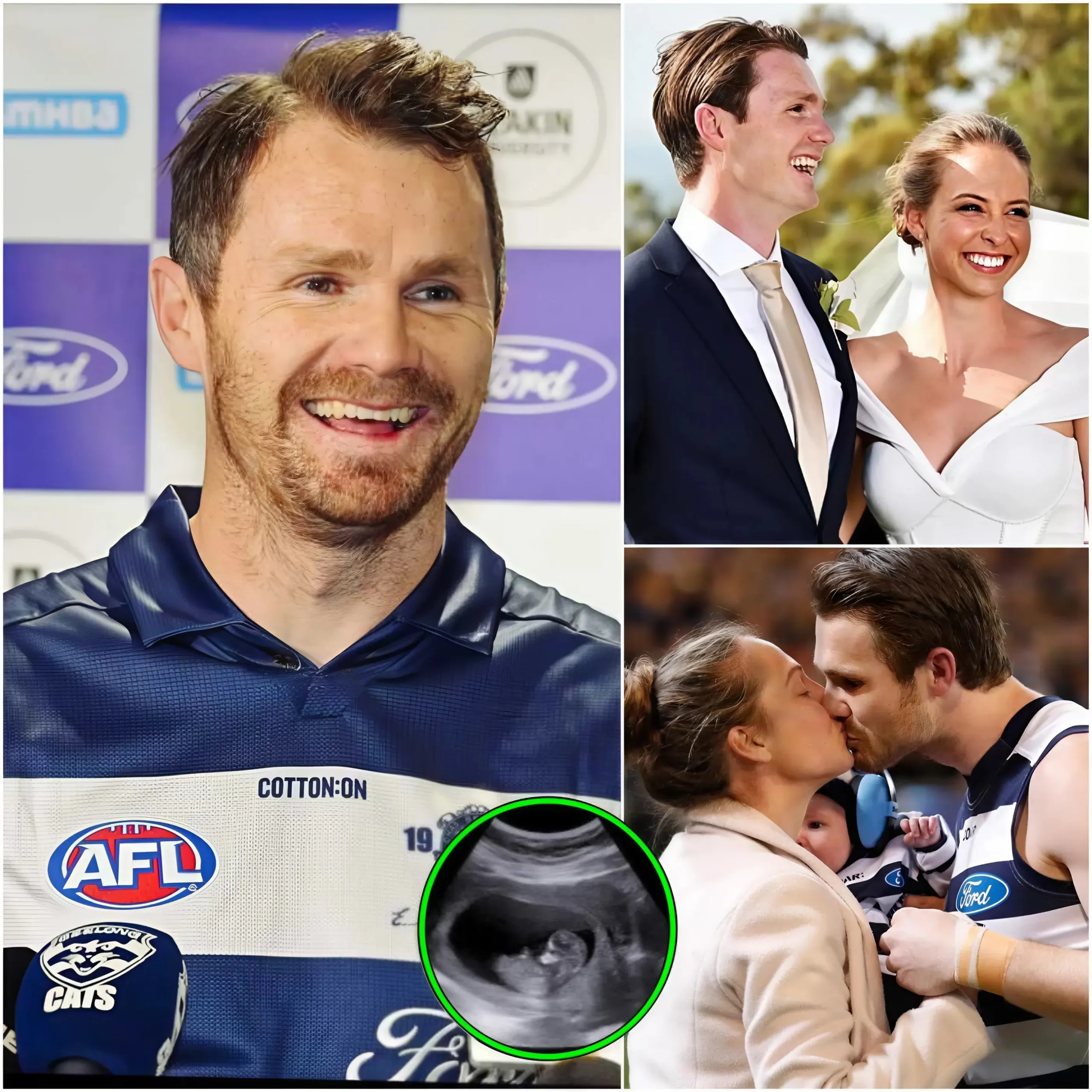 Cover Image for Good news! ❤️ Patrick Dangerfield has ANNOUNCED that his wife, Mardi Dangerfield, has joyfully and happily welcomed their fourth child. He has revealed the baby’s name and gender, and fans around the world were quick to send their congratulations!