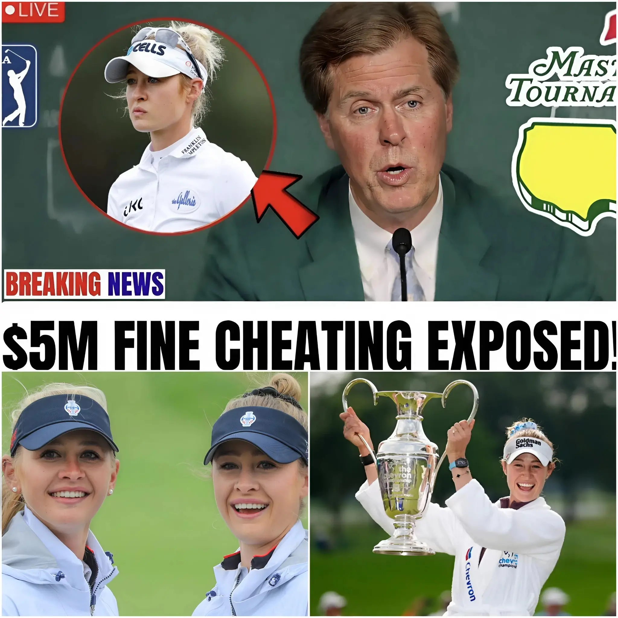 Cover Image for BREAKING: Nelly Korda faces swirling controversy after unverified claims of a dramatic prize dispute and alleged “family secret” emerge online. Reports remain unconfirmed, but the story has sparked intense debate about truth, rumor, and reputation in professional golf.