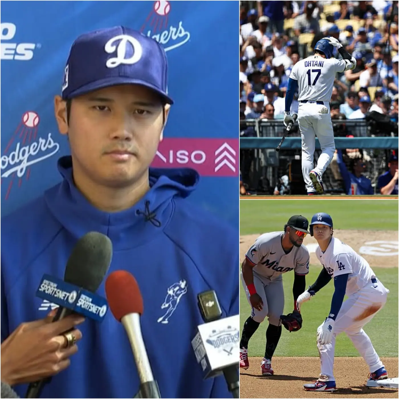 Cover Image for 🚨 BREAKING NEWS: Shohei Ohtani is drawing attention after the Los Angeles Dodgers’ 2-3 home loss to the Miami Marlins, as he reportedly shared emotional insights into what really happened behind the scenes.