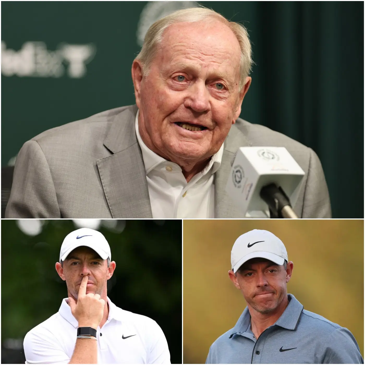 Cover Image for 🚨 Golf Legend Jack Nicklaus Exposes Three Fatal Weaknesses Of Rory Mcilroy – Despite His Peak Form, Mcilroy Is Still Being Warned About Dangerous Flaws In His Game, Especially In His Ability To Control Pressure In Crucial Rounds.