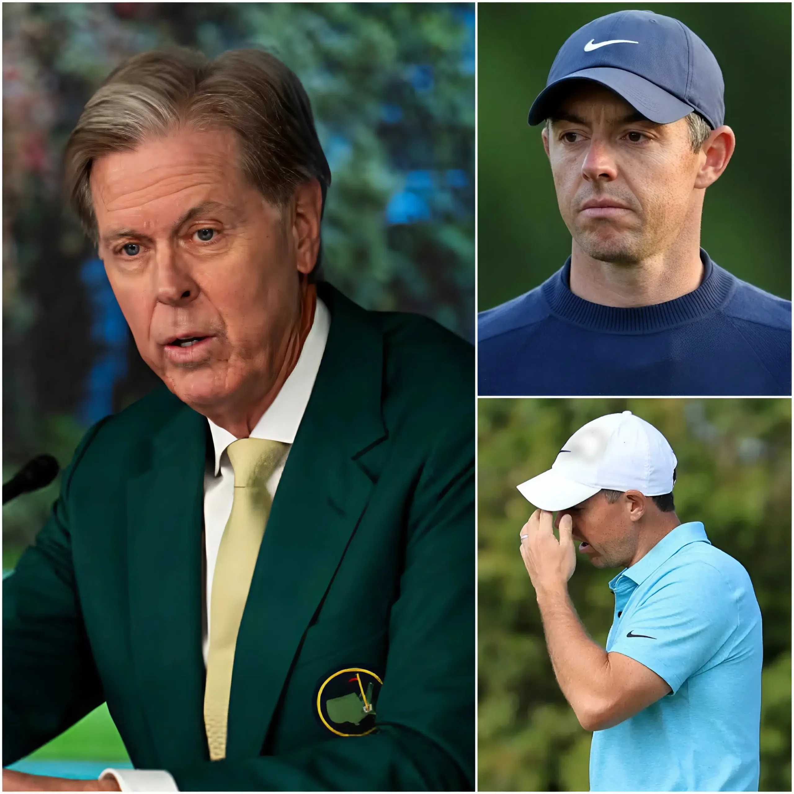 Cover Image for 🚨💔 BREAKING NEWS: 10 hours ago, The Masters Chairman Fred Ridley expressed his deepest condolences to Rory McIlroy; he confirmed that… 👇