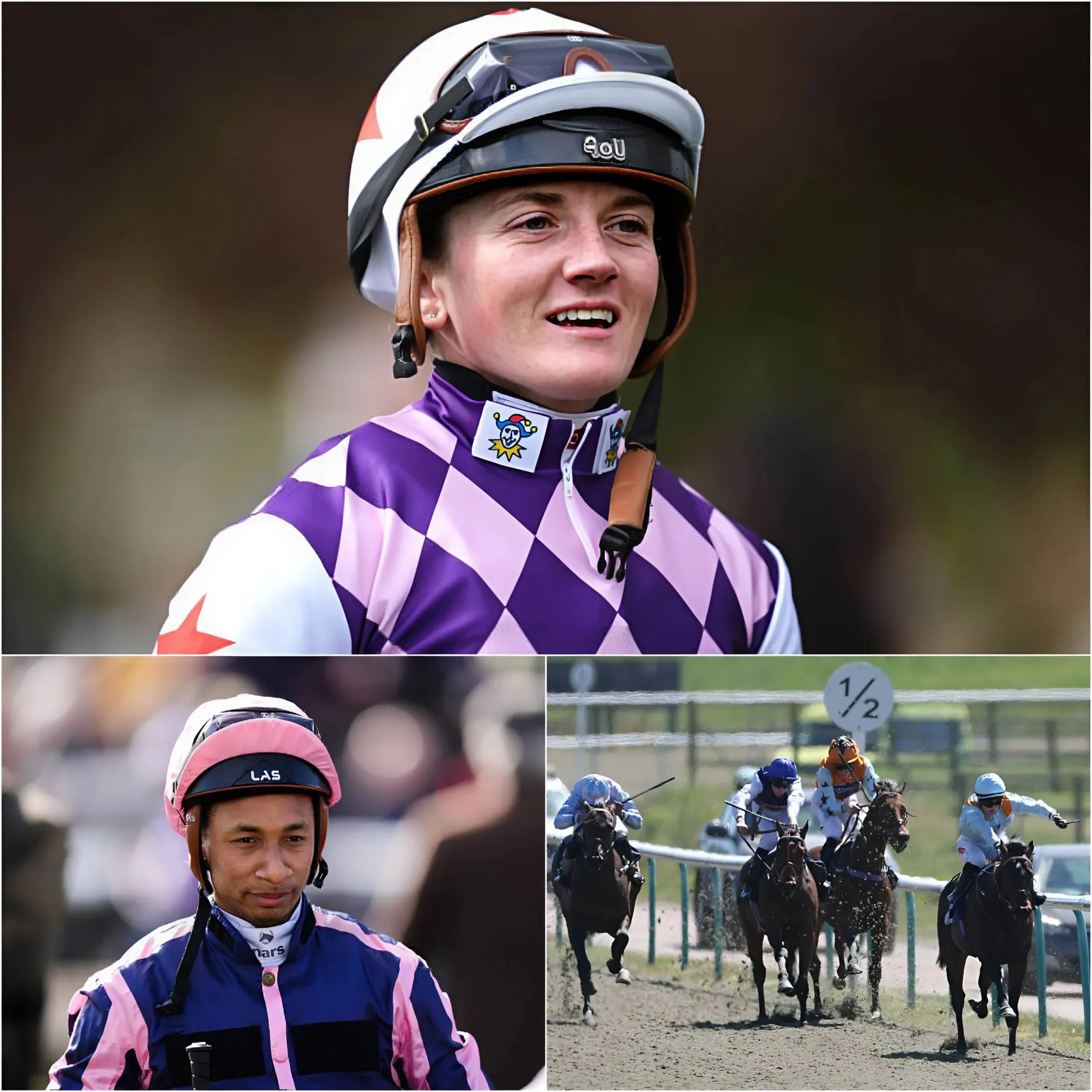 Cover Image for “GO HOME TO YOUR FAMILY—DON’T DIRTY THIS RACECOURSE!” — The racing world was left completely stunned when Kaiya Fraser fired back fiercely, directly criticizing Hollie Doyle after the jockey claimed that she had “only won thanks to luck” during their 2026 Restricted Novice Stakes matchup.
