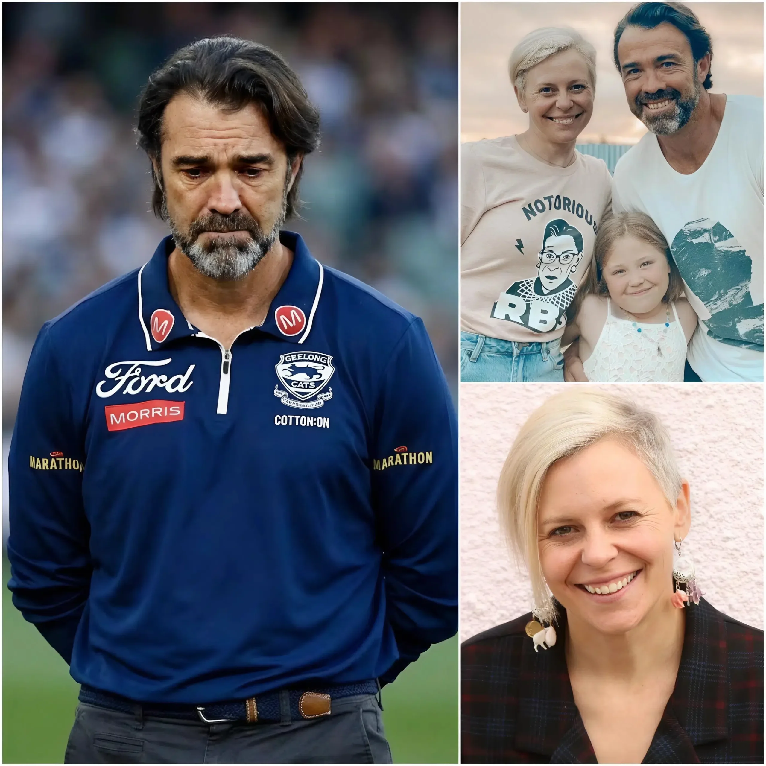 Cover Image for 💔 SAD NEWS: Just 30 minutes ago—on the eve of the match—the entire Geelong Cats club expressed their deepest support for Coach Chris Scott. His wife is currently… 😱👇