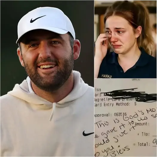 Cover Image for ✨ Sera, a 22-year-old waitress at a small family diner in Dallas, had no idea that the calm, polite man she was serving was actually Scottie Scheffler—one of the biggest stars in professional golf.