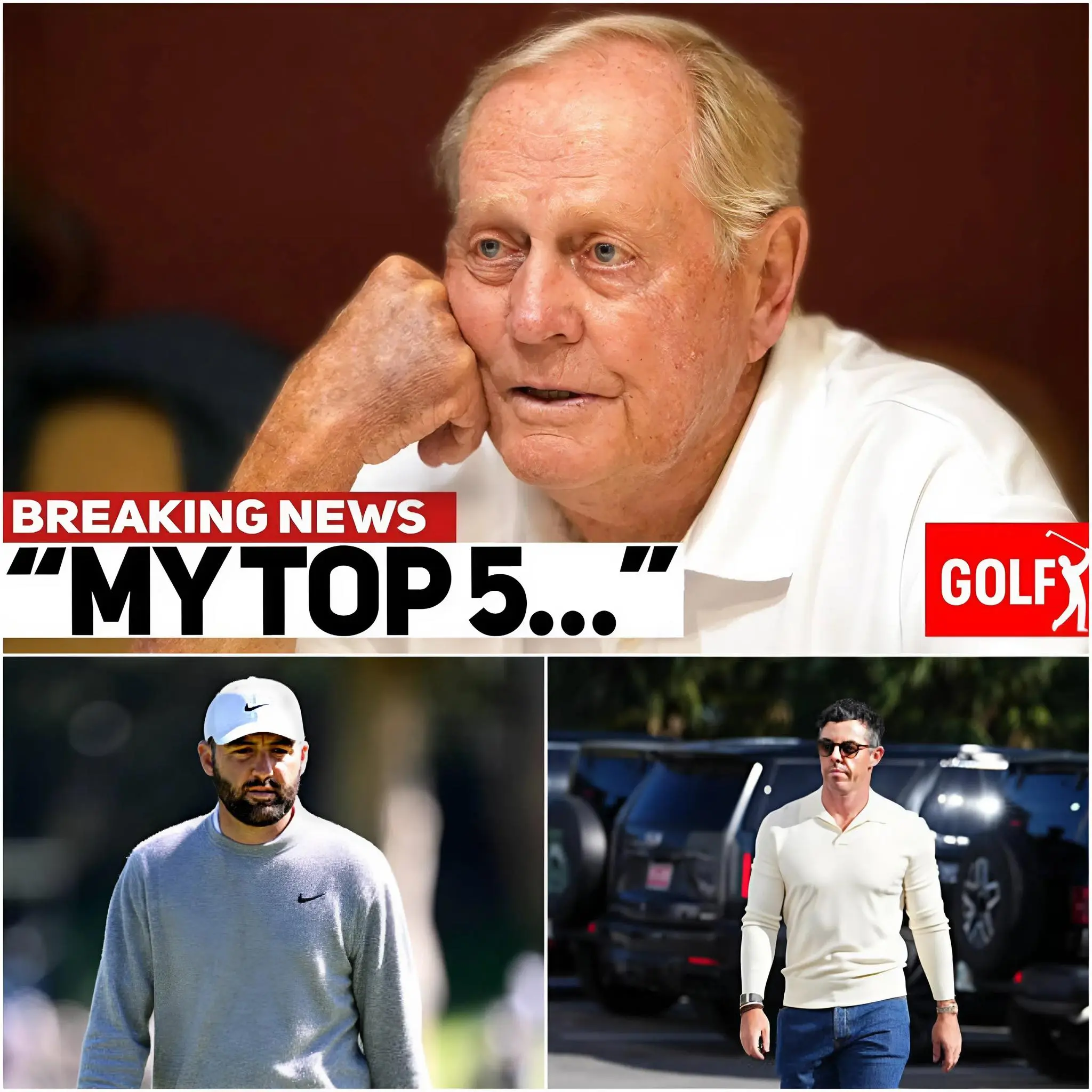 Cover Image for 🔥HOT NEWS: Jack Nicklaus At 85 Exposes the 5 Golfers He Respects Most! (He stunned viewers)