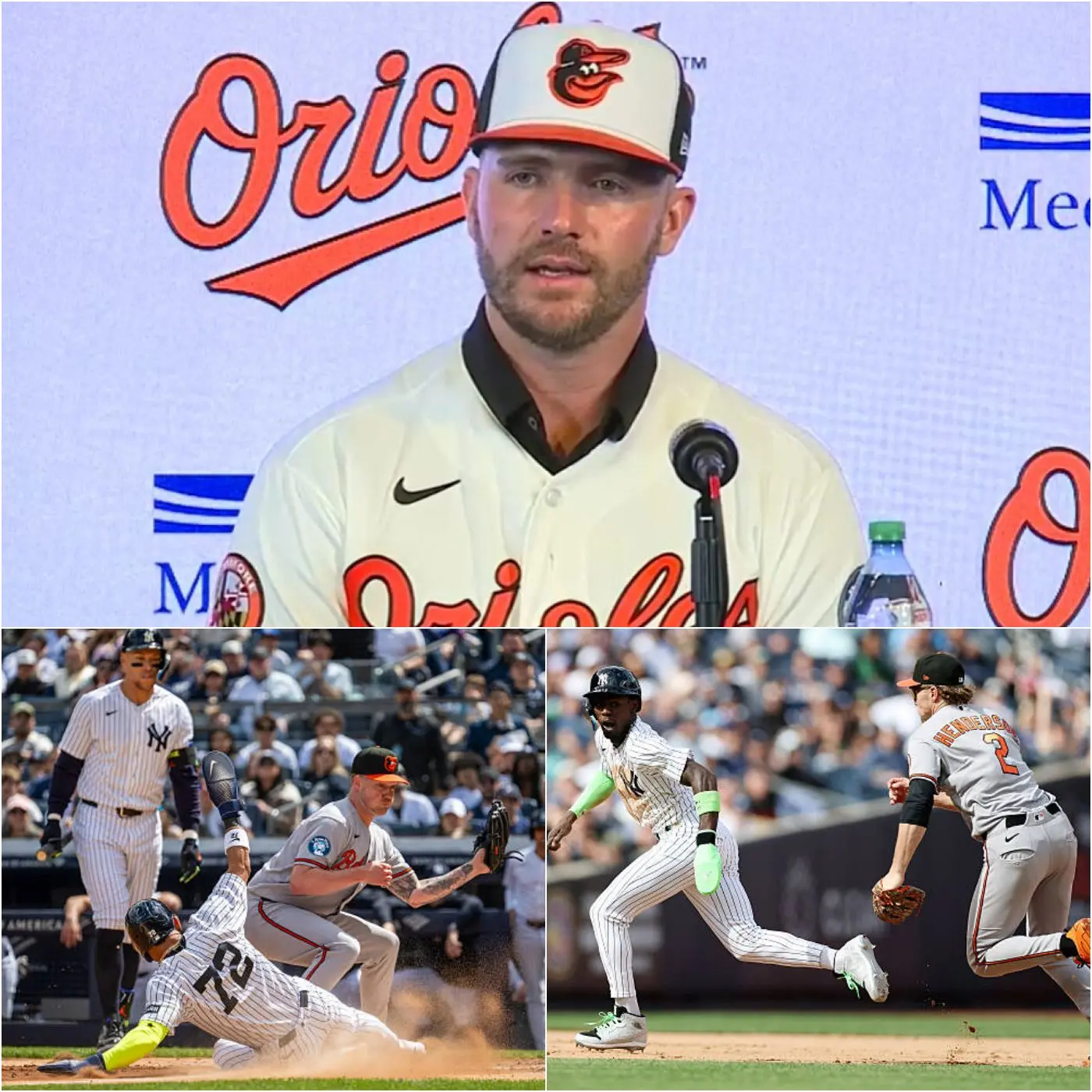 Cover Image for “WE DIDN’T LOSE TO THE YANKEES, WE LOST BECAUSE OF HIS ABSOLUTELY MONUMENTAL PERFORMANCE…” — Pete Alonso, star of the Baltimore Orioles, stunned the public by openly praising a New York Yankees player after his team’s recent defeat.